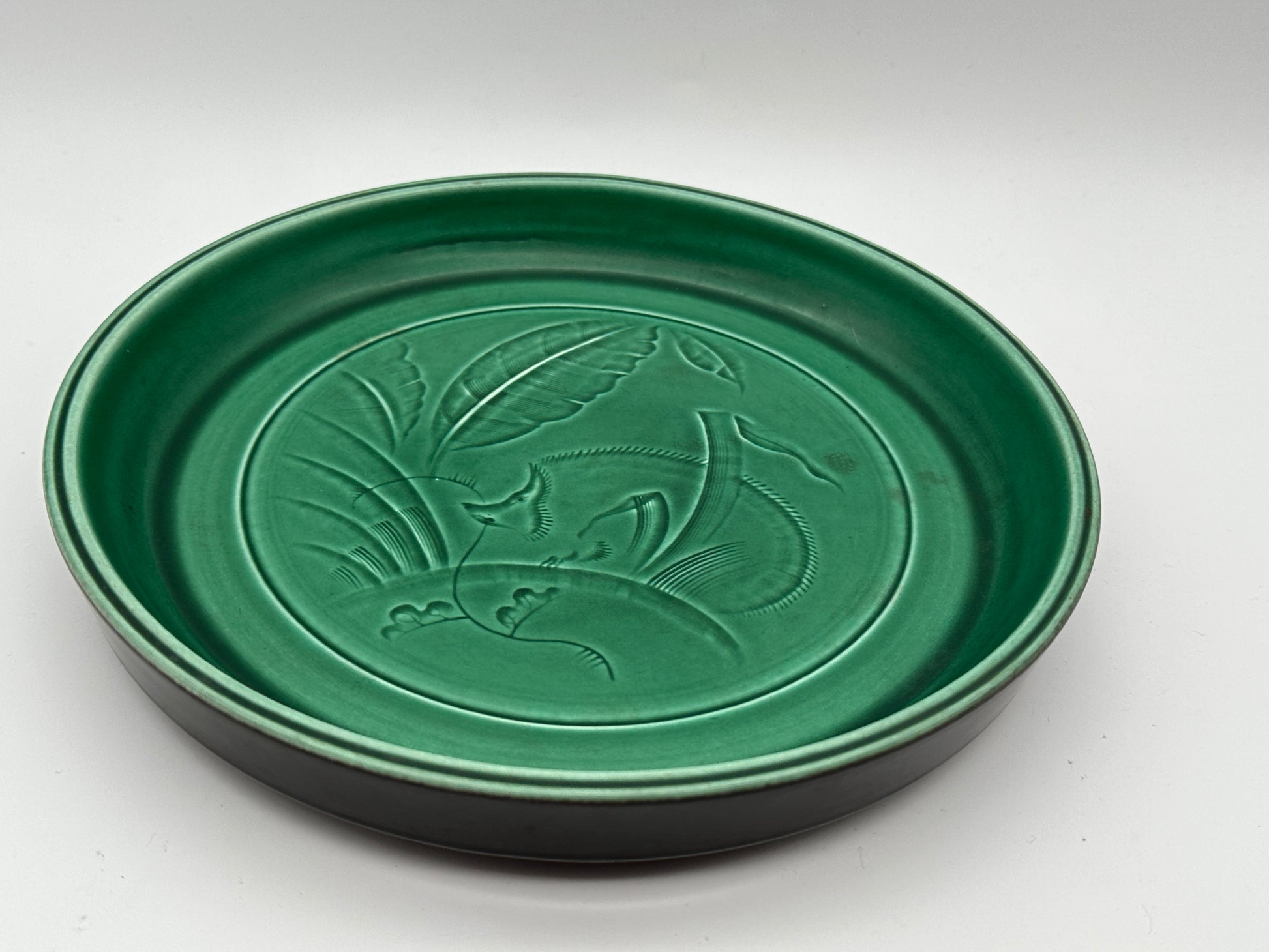 Aluminia - 1598 - Green - Bowl - Hedgehog Scandinapan