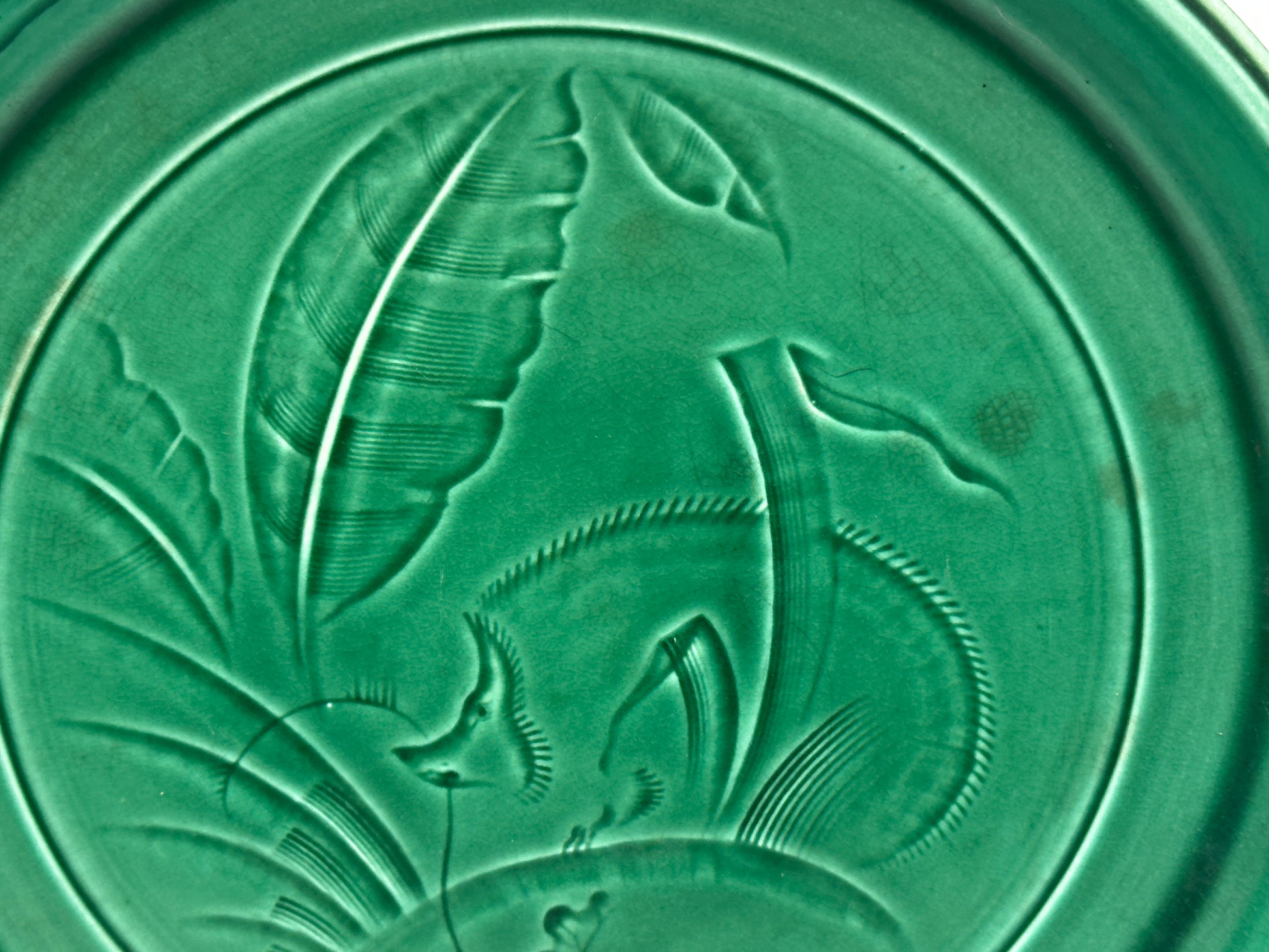 Aluminia - 1598 - Green - Bowl - Hedgehog Scandinapan