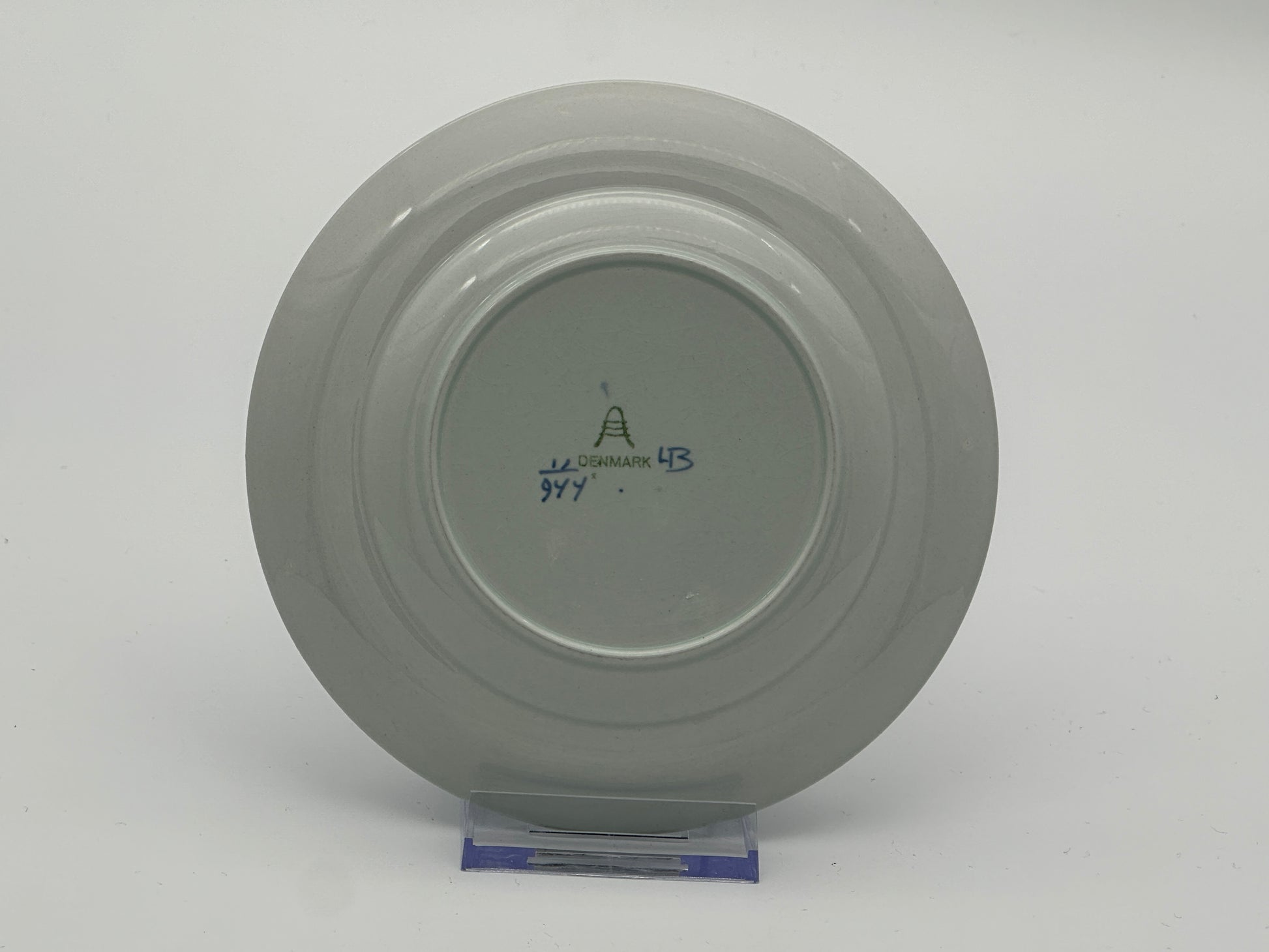 Aluminia - Blue Tranquebar - 11/944 - side plate - Ø14.5cm Scandinapan