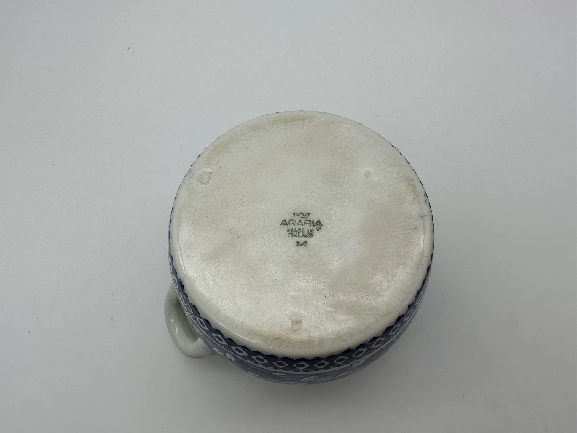 Arabia Finland - Marmelade Jar Scandinapan
