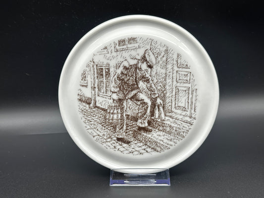 Bing and Grøndahl - Plaque - Milkman - 1984 Scandinapan