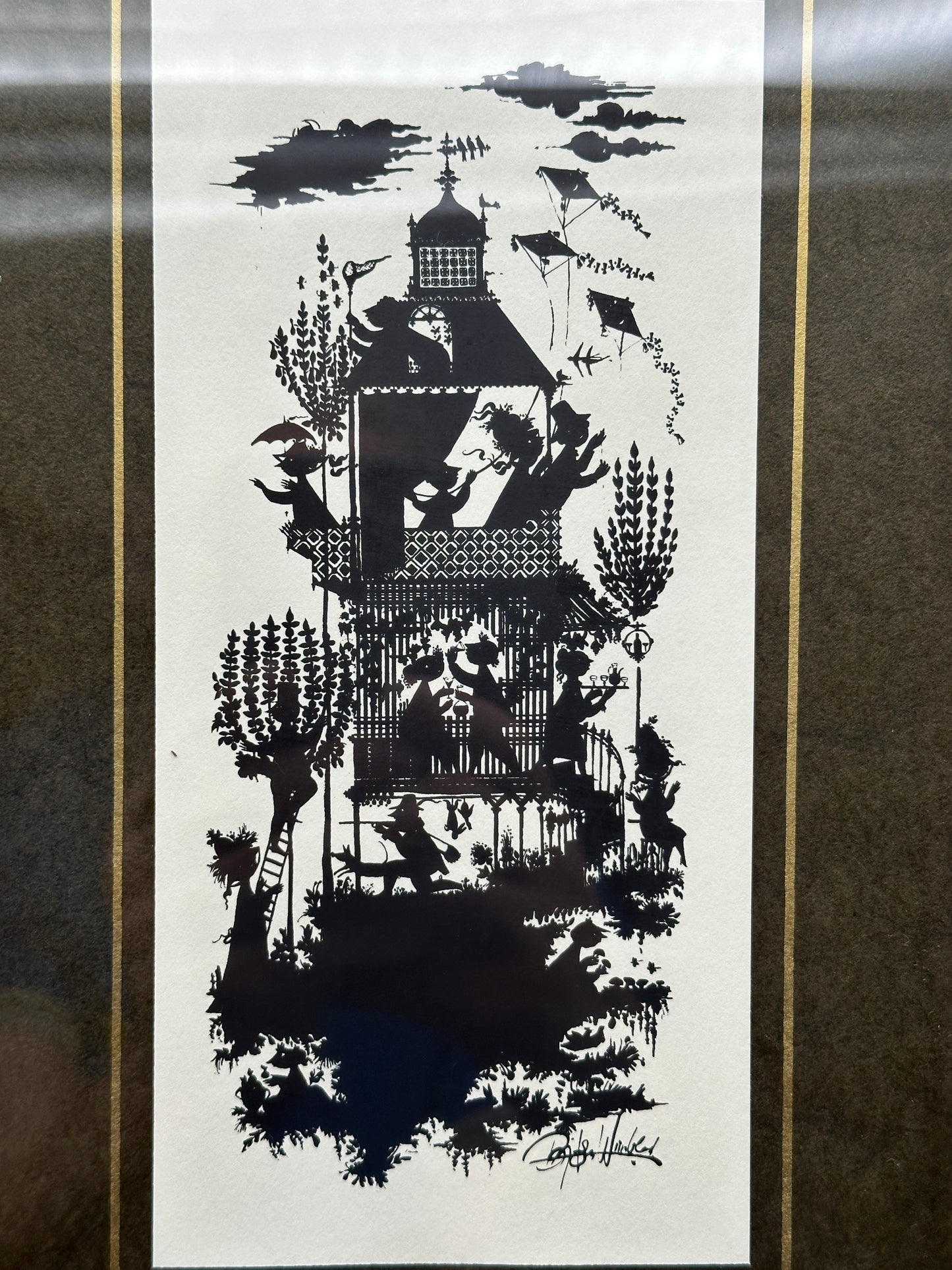 Bjørn Wiinblad - Lithography - Framed wall art Scandinapan