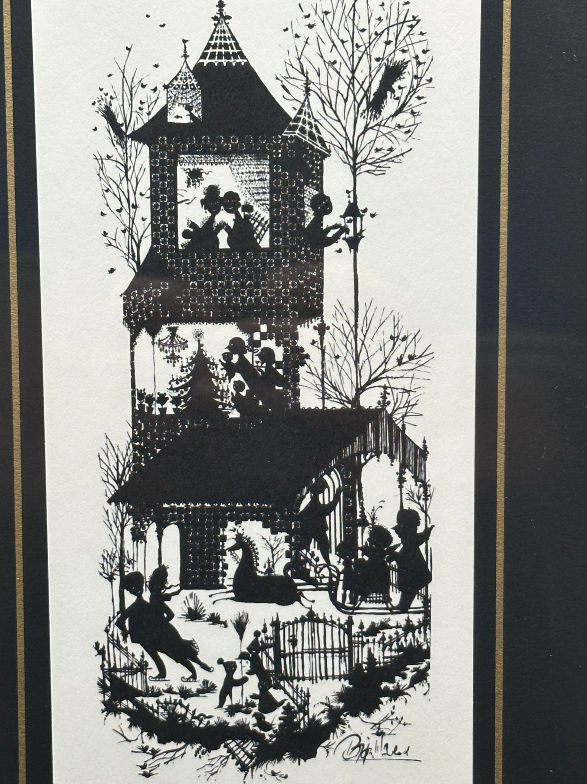 Bjørn Wiinblad - Lithography - Framed wall art Scandinapan