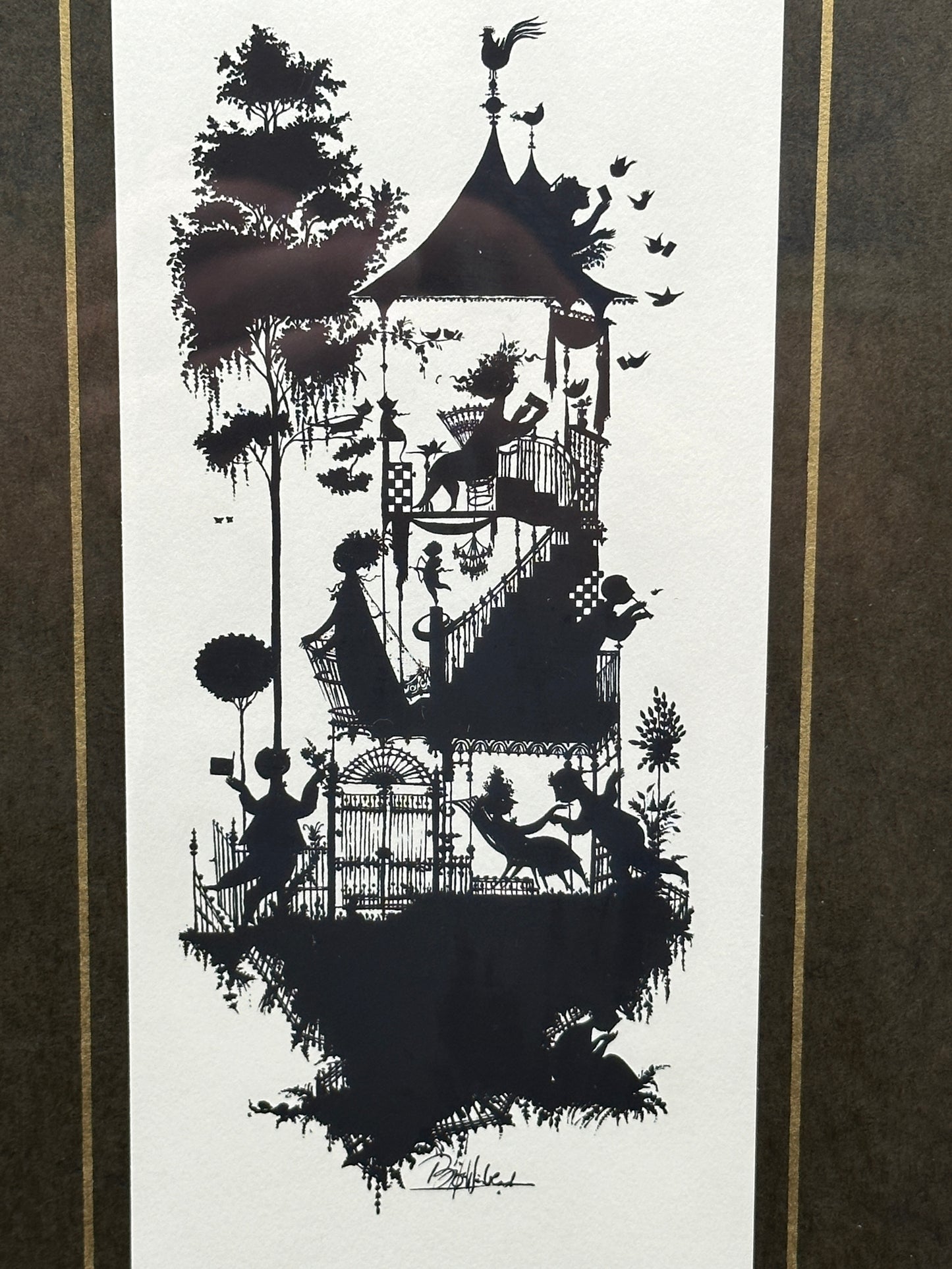 Bjørn Wiinblad - Lithography - Framed wall art Scandinapan