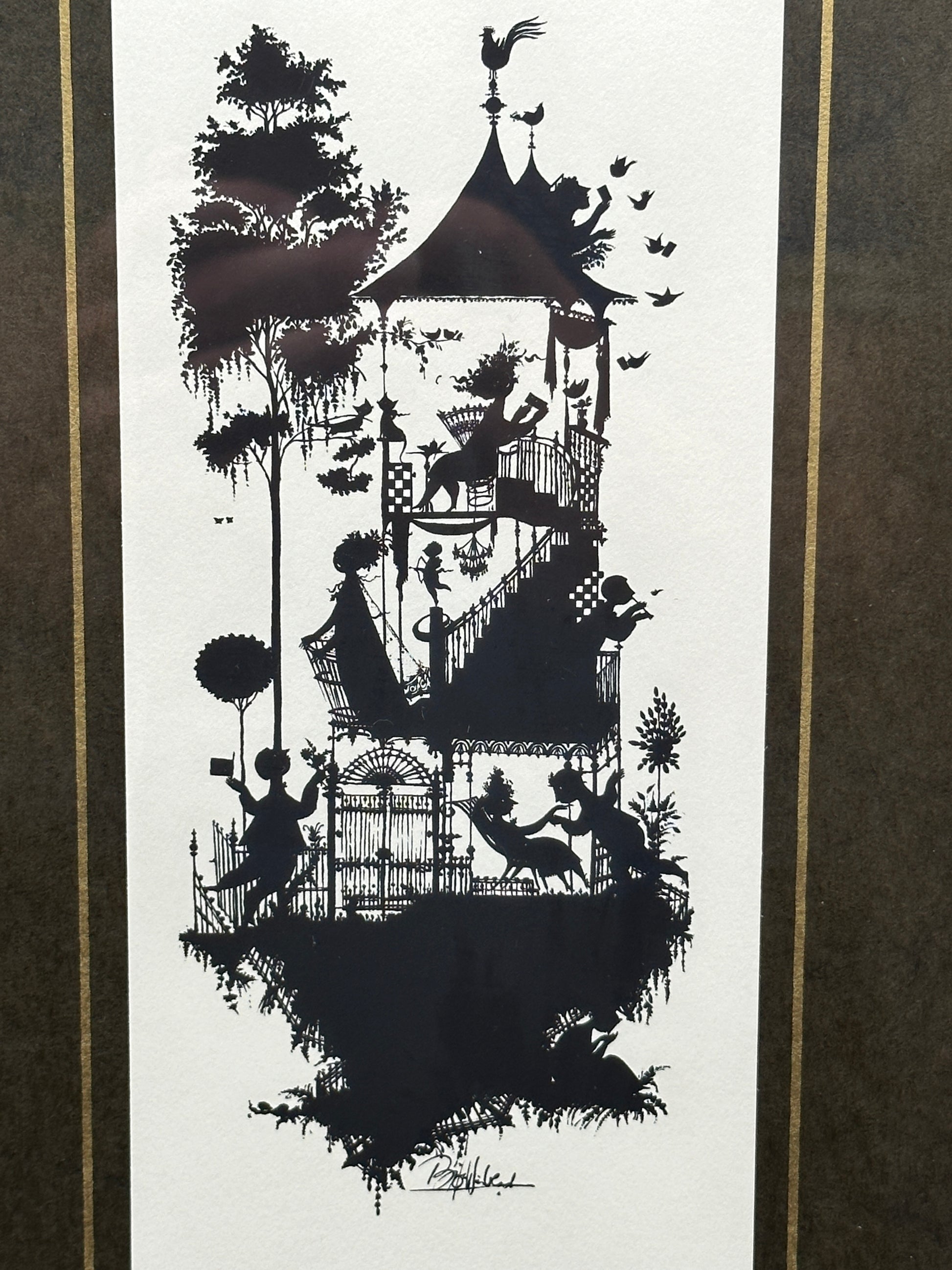 Bjørn Wiinblad - Lithography - Framed wall art Scandinapan