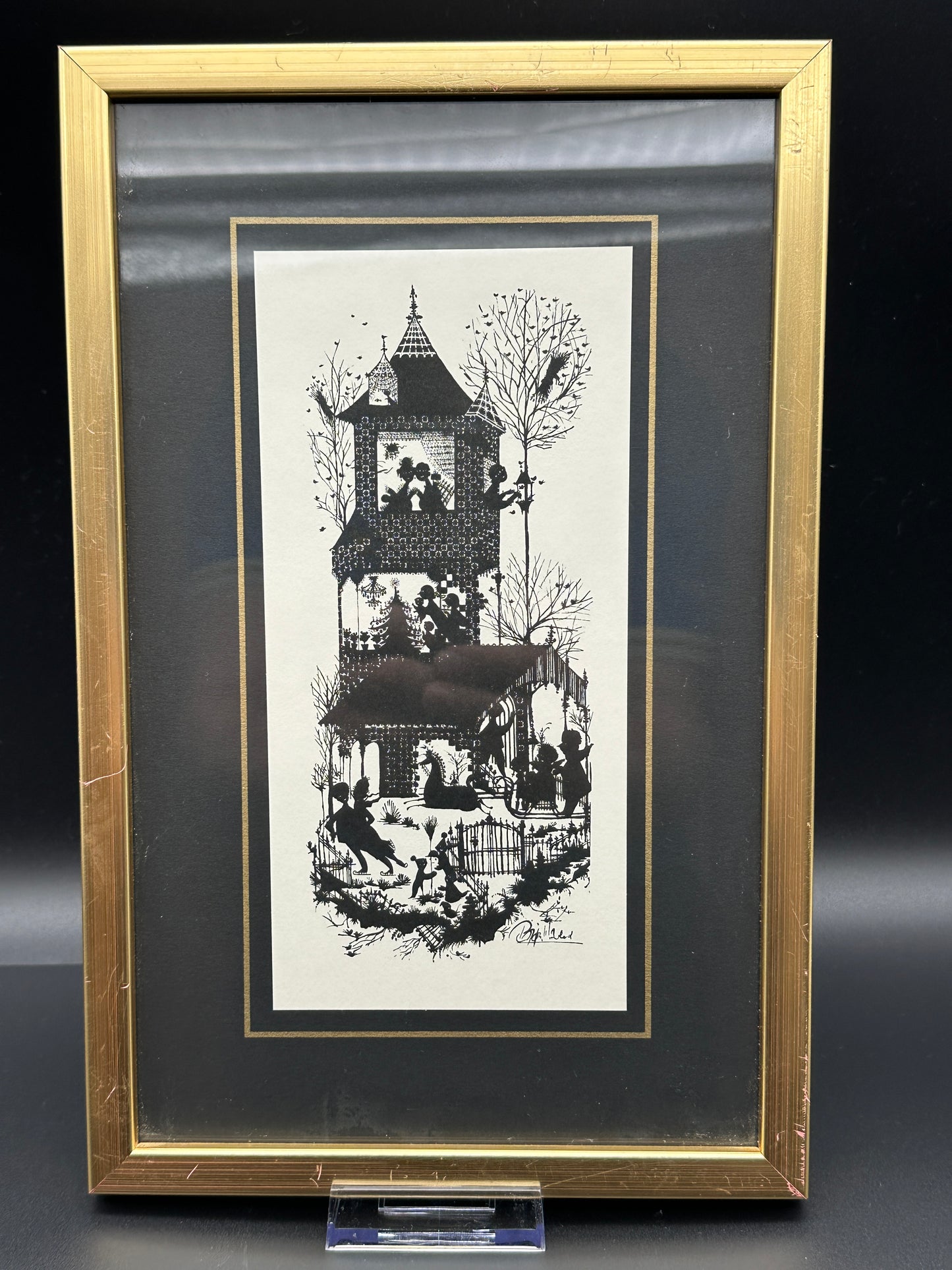 Bjørn Wiinblad - Lithography - Framed wall art Scandinapan