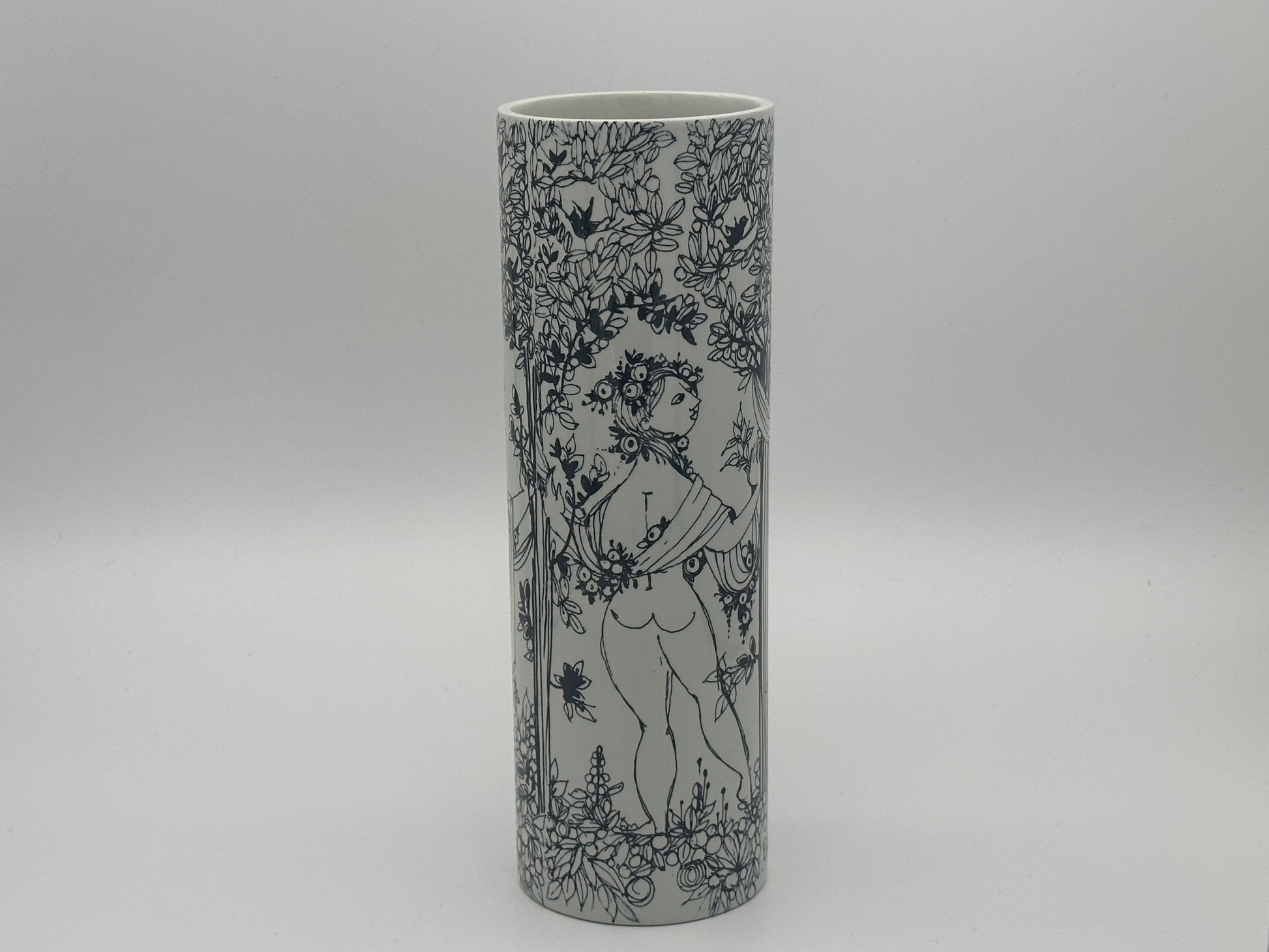 Bjørn Wiinblad - Vase - Three Graces - 3159-1317 - 28cm Scandinapan