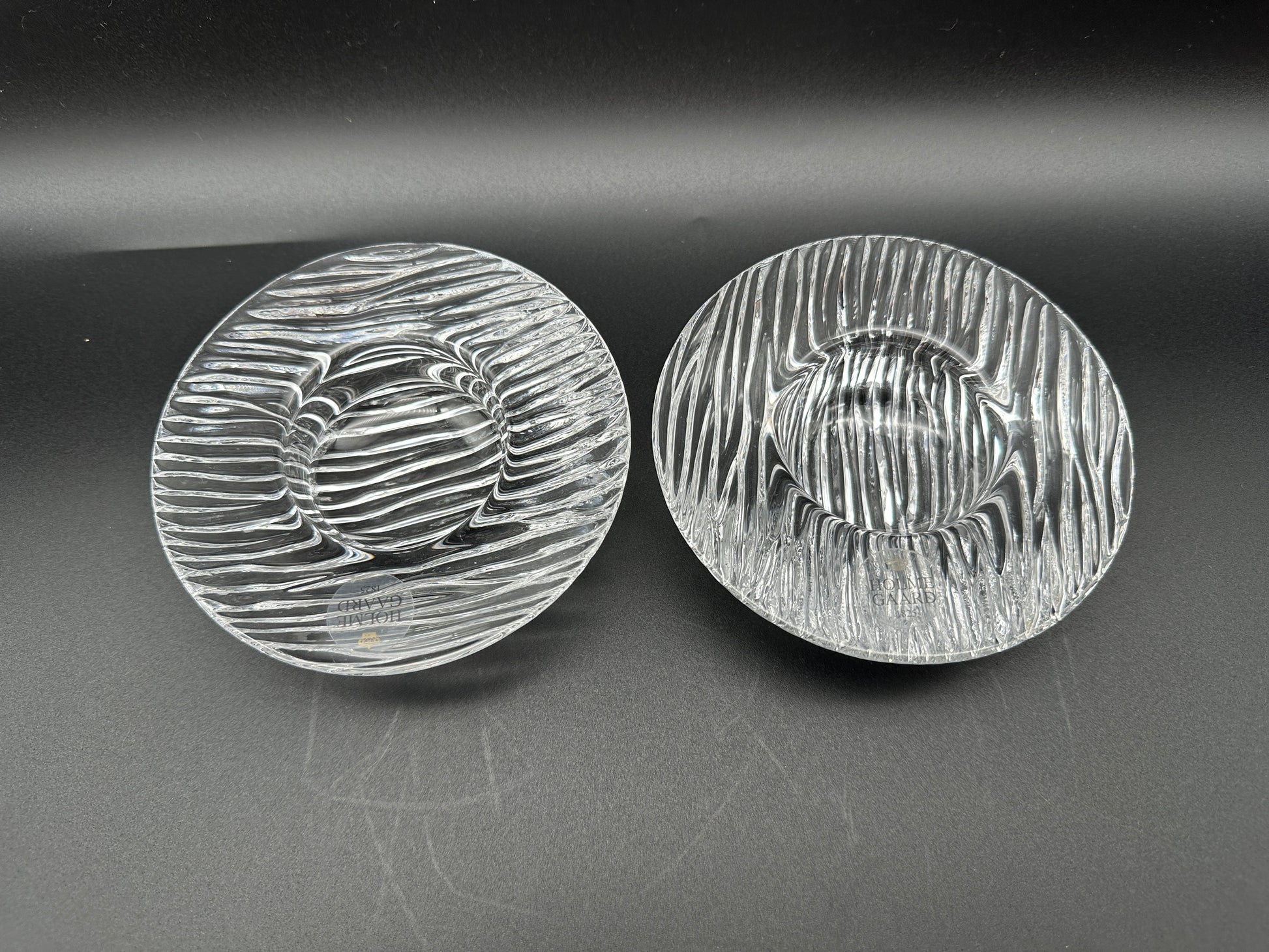 Holmegaard - Candle holder - Water series Scandinapan