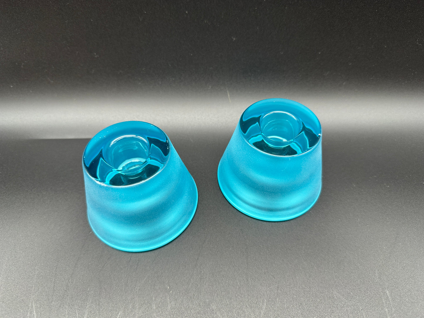 Holmegaard - POP - Candle holder - Turquoise Scandinapan