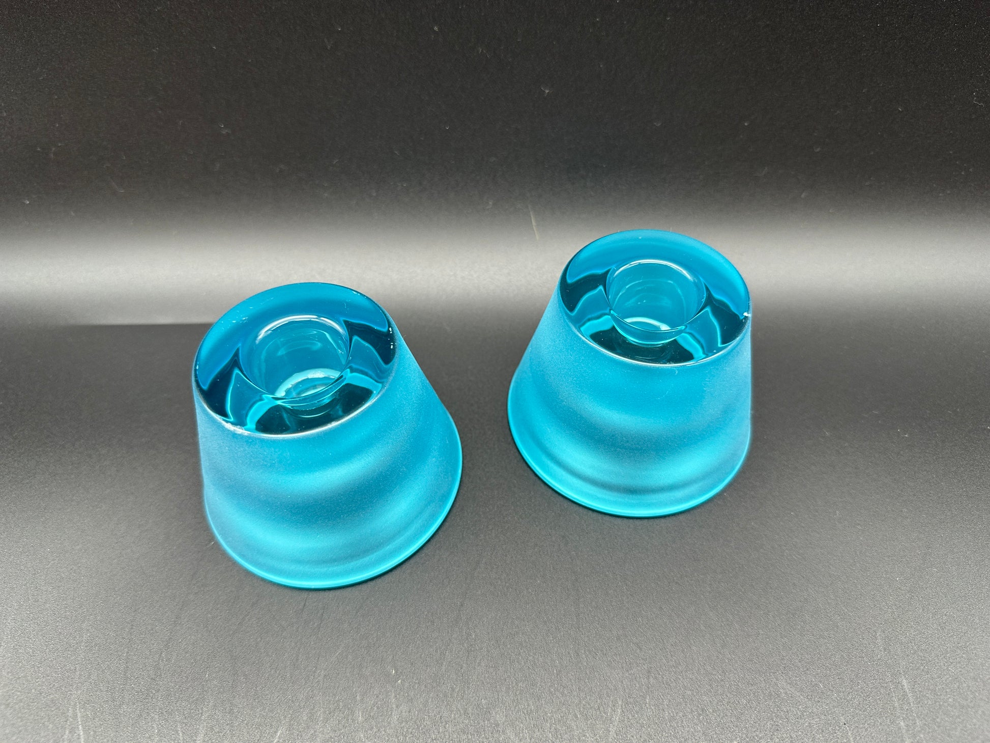 Holmegaard - POP - Candle holder - Turquoise Scandinapan