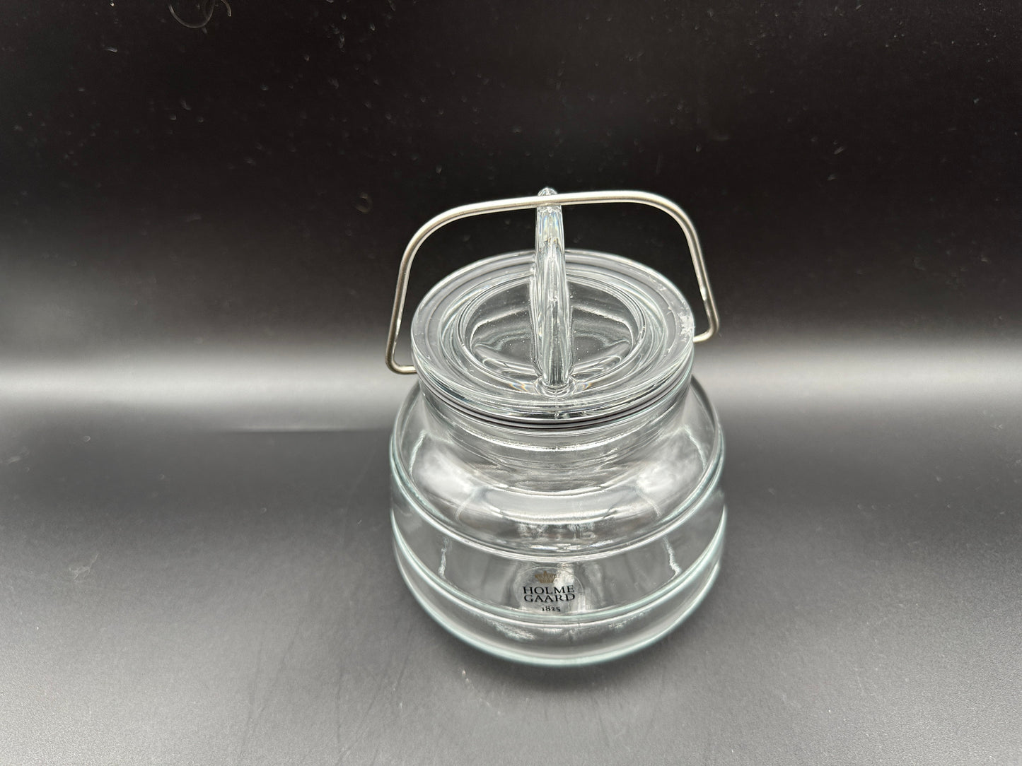 Holmegaard - Preservative Jar with lid. Scandinapan
