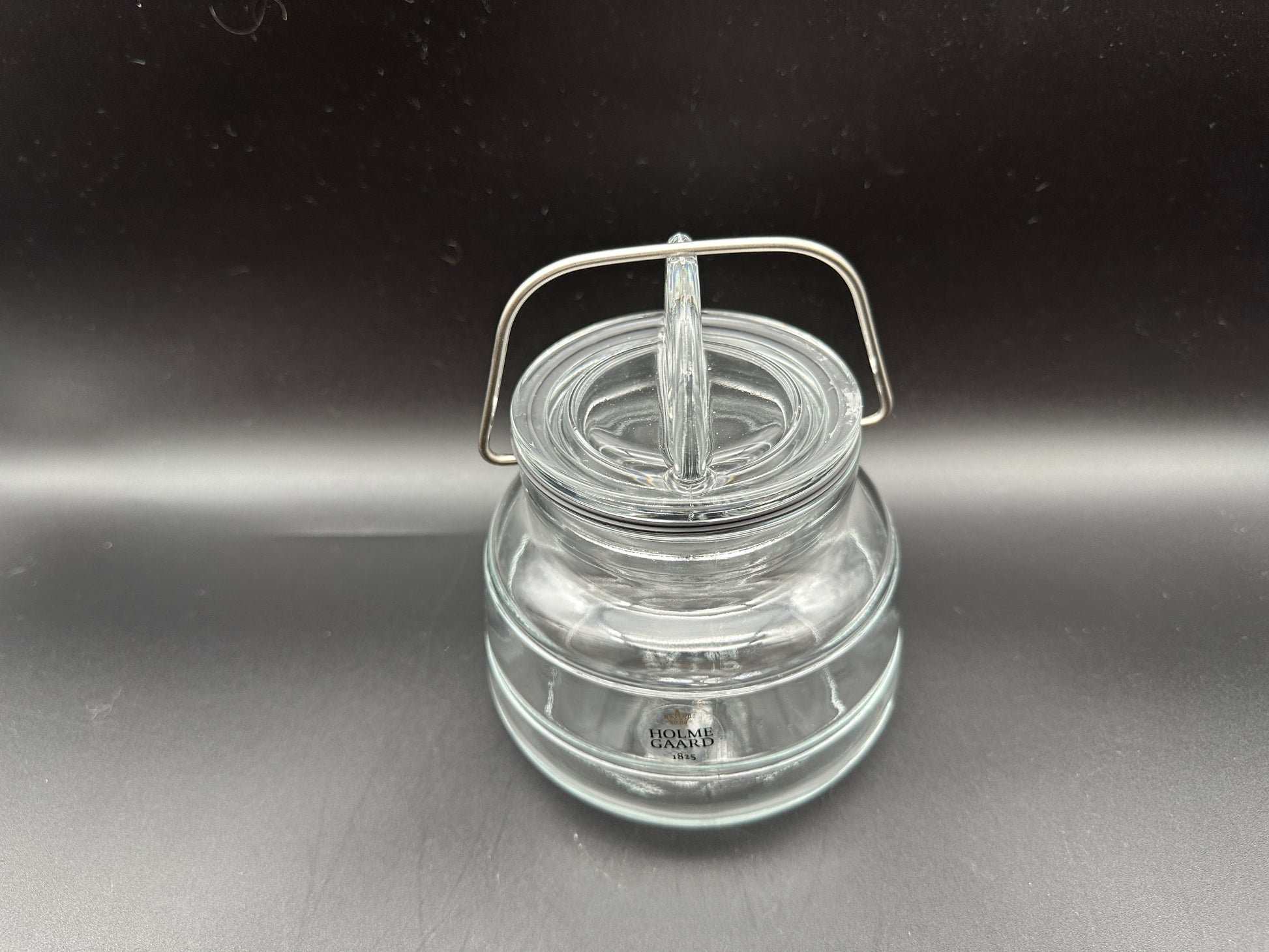 Holmegaard - Preservative Jar with lid. Scandinapan