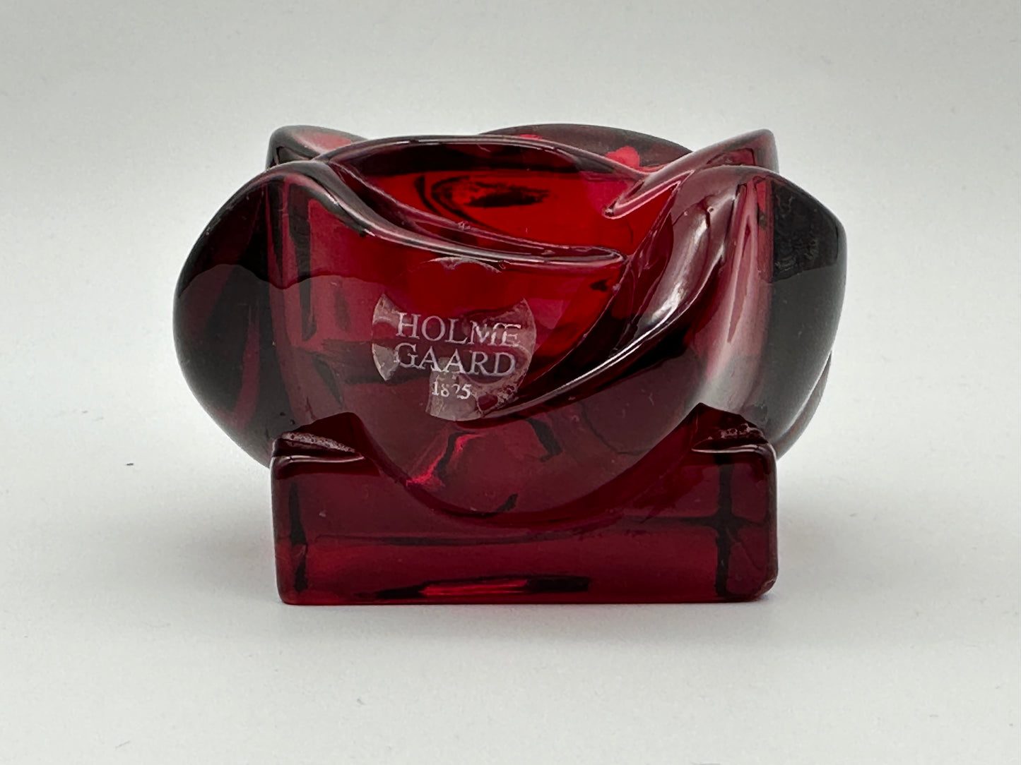Holmegaard - Rose - candle holder. Scandinapan