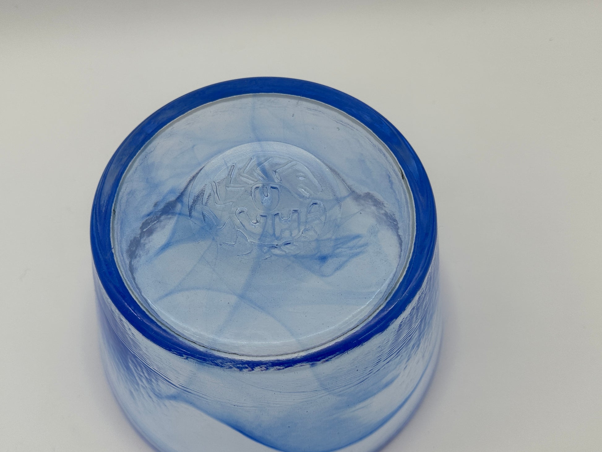 Kosta Boda - Mine - Bowl - Blue Scandinapan