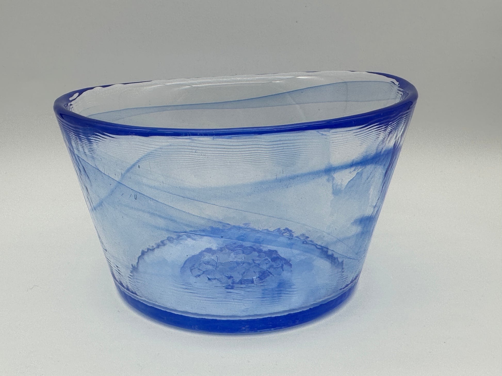 Kosta Boda - Mine - Bowl - Blue Scandinapan