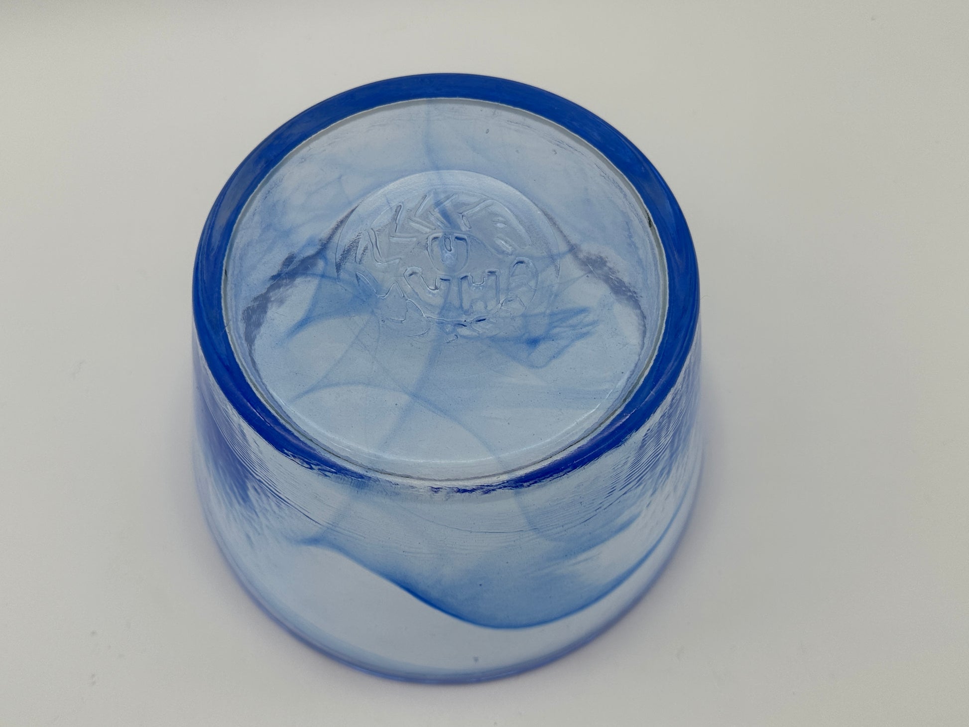 Kosta Boda - Mine - Bowl - Blue Scandinapan