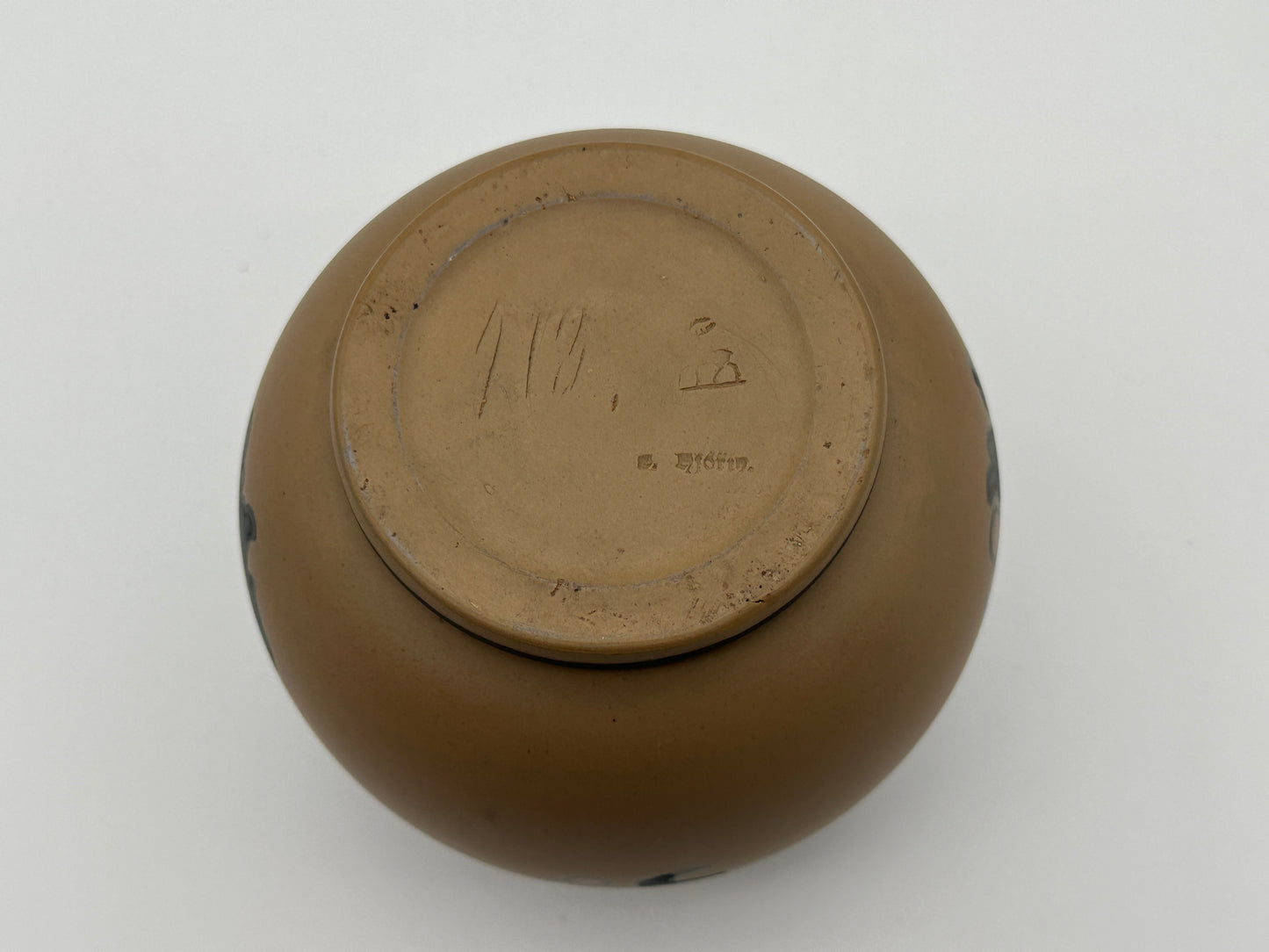 L. Hjorth - Vase set - Round - Fruit motief Scandinapan