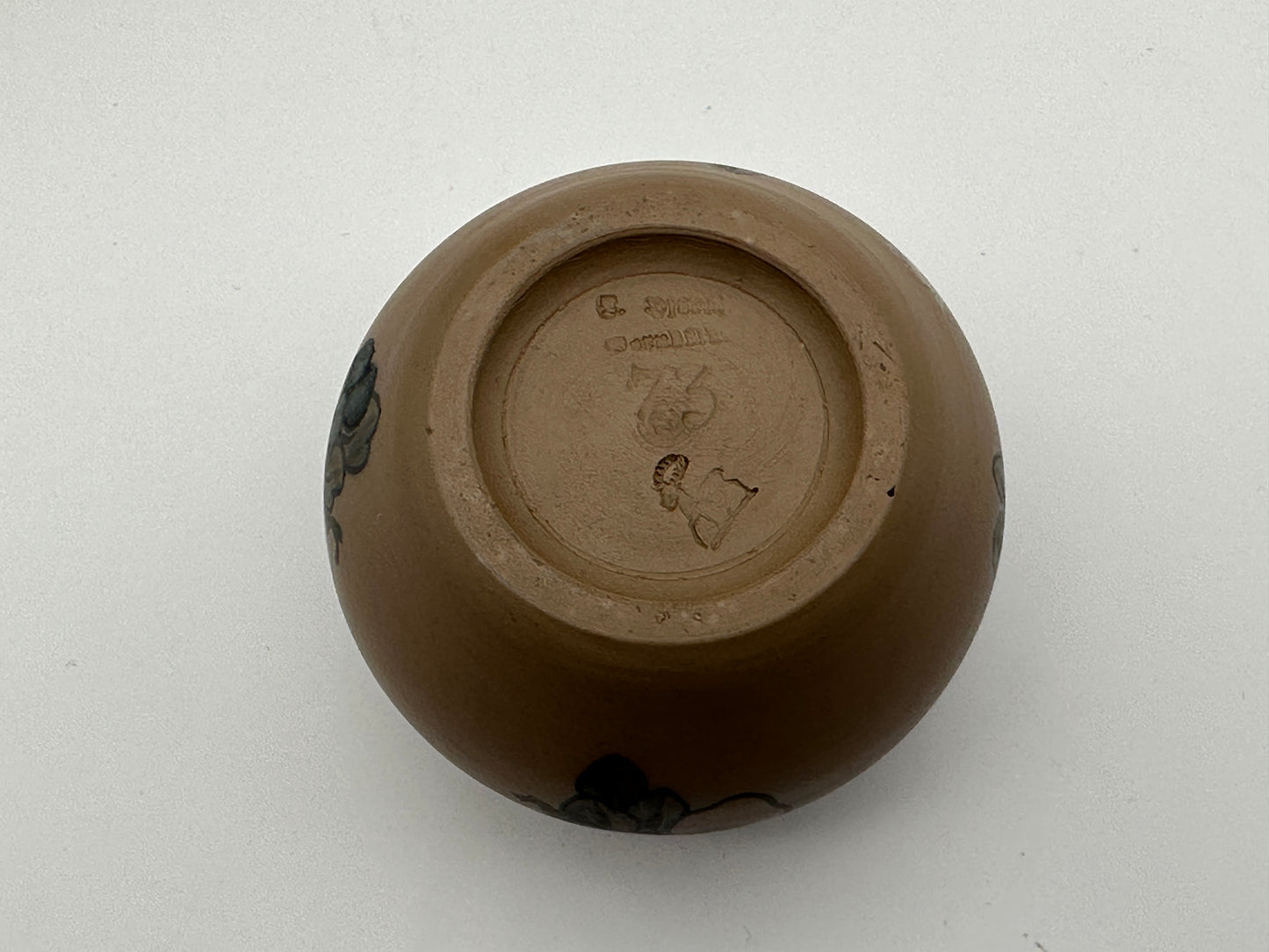 L. Hjorth - Vase set - Round - Fruit motief Scandinapan