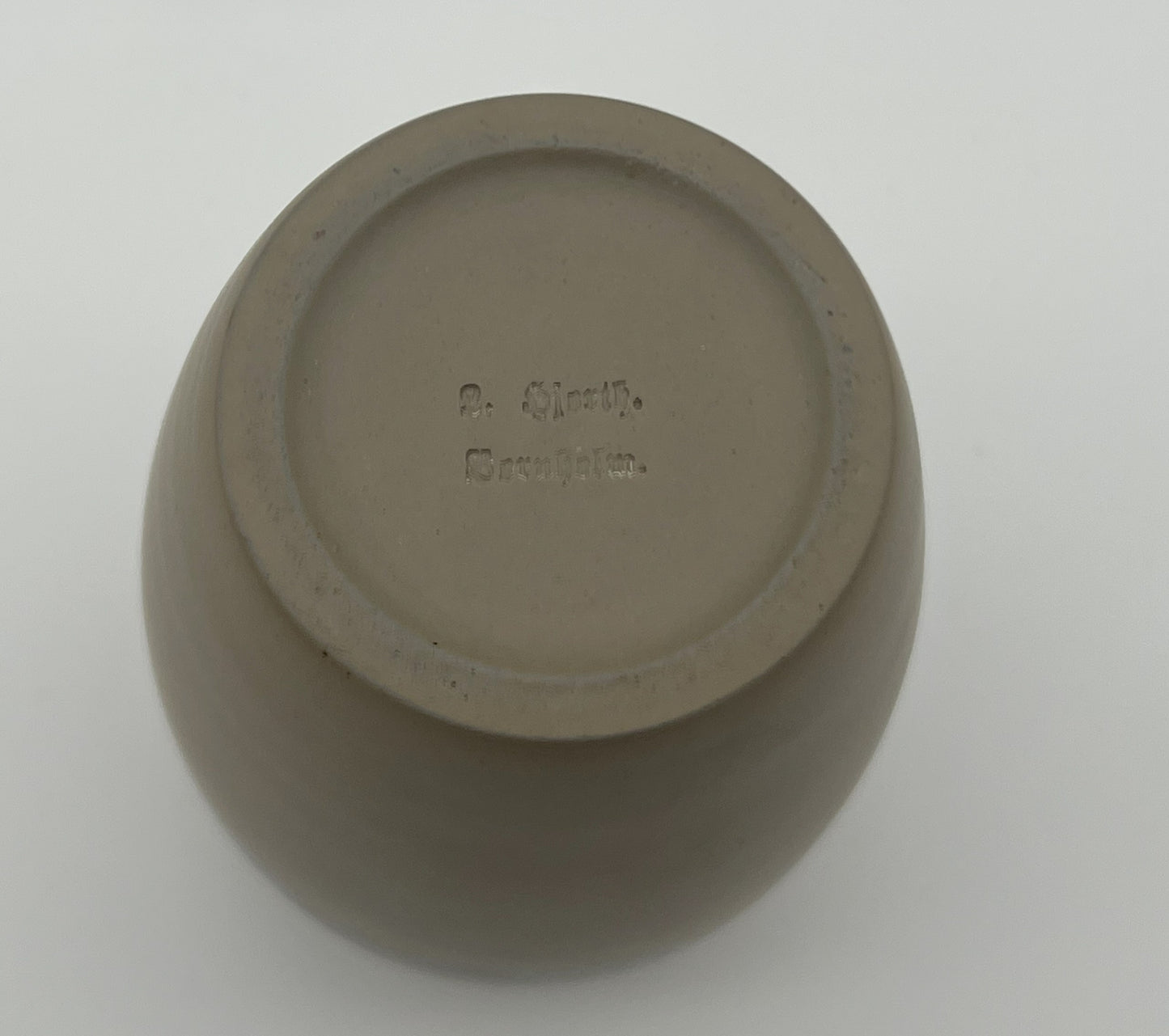 Lauritz Hjorth - Bornholm - Vase - Light brown Scandinapan