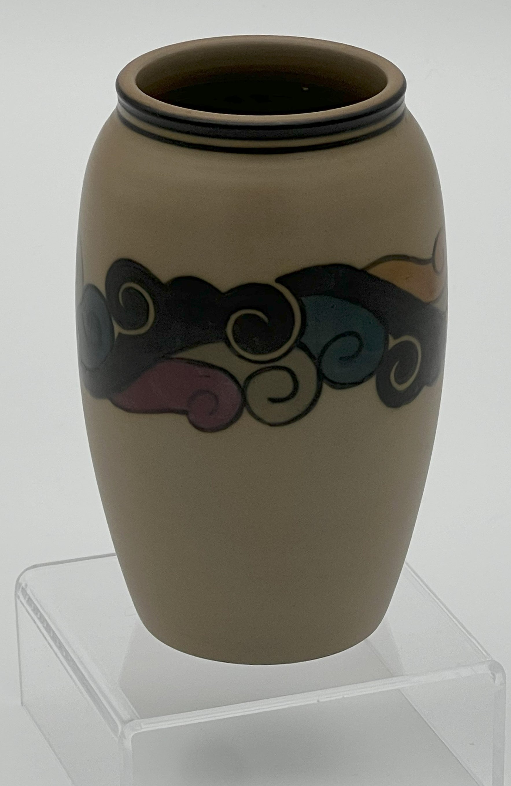 Lauritz Hjorth - Bornholm - Vase - Light brown Scandinapan