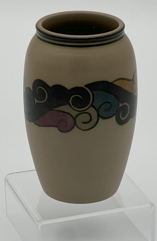 Lauritz Hjorth - Bornholm - Vase - Light brown Scandinapan
