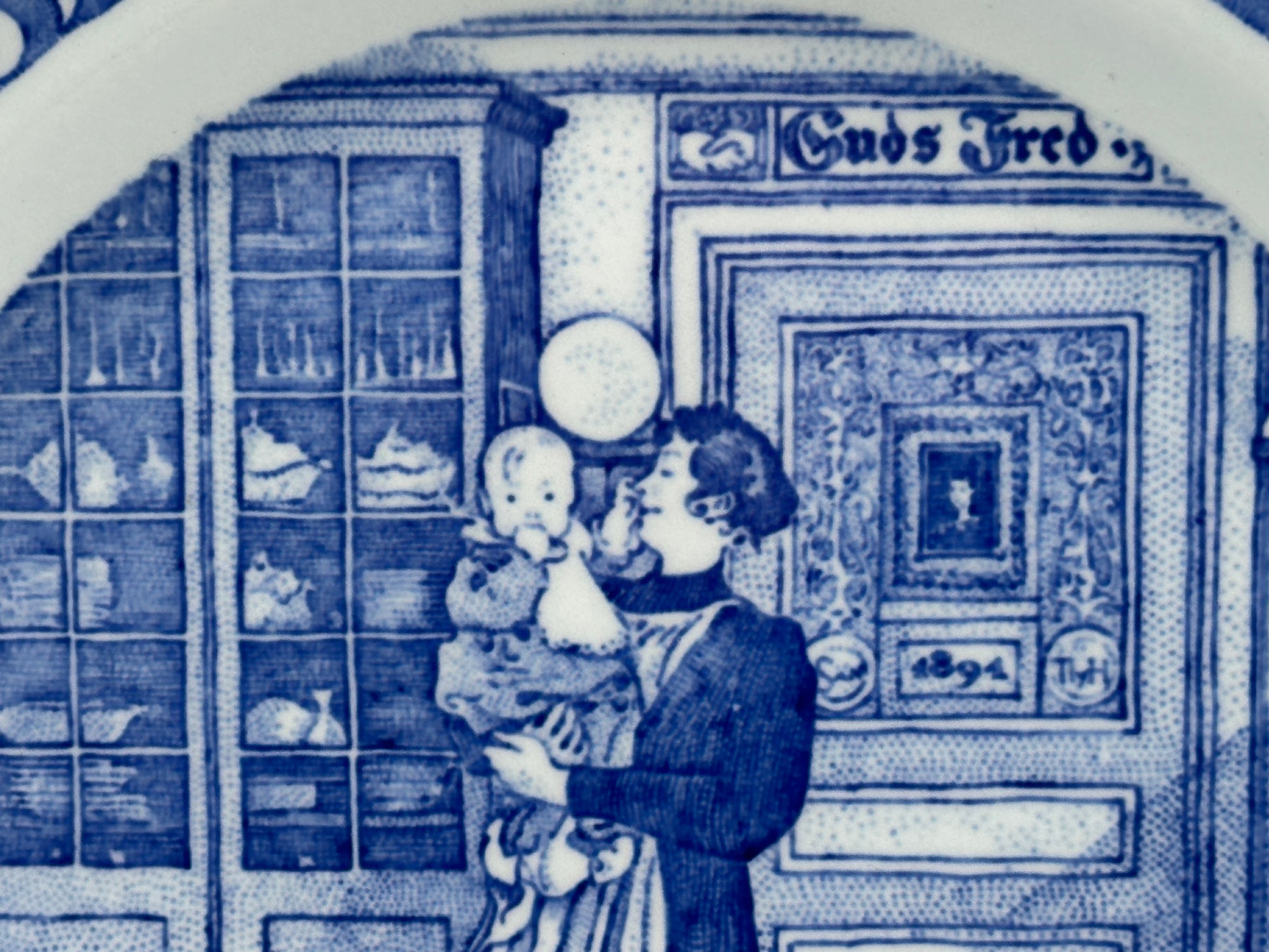 Rörstrand - Mothers day plaque - 1971 & 1978 Scandinapan