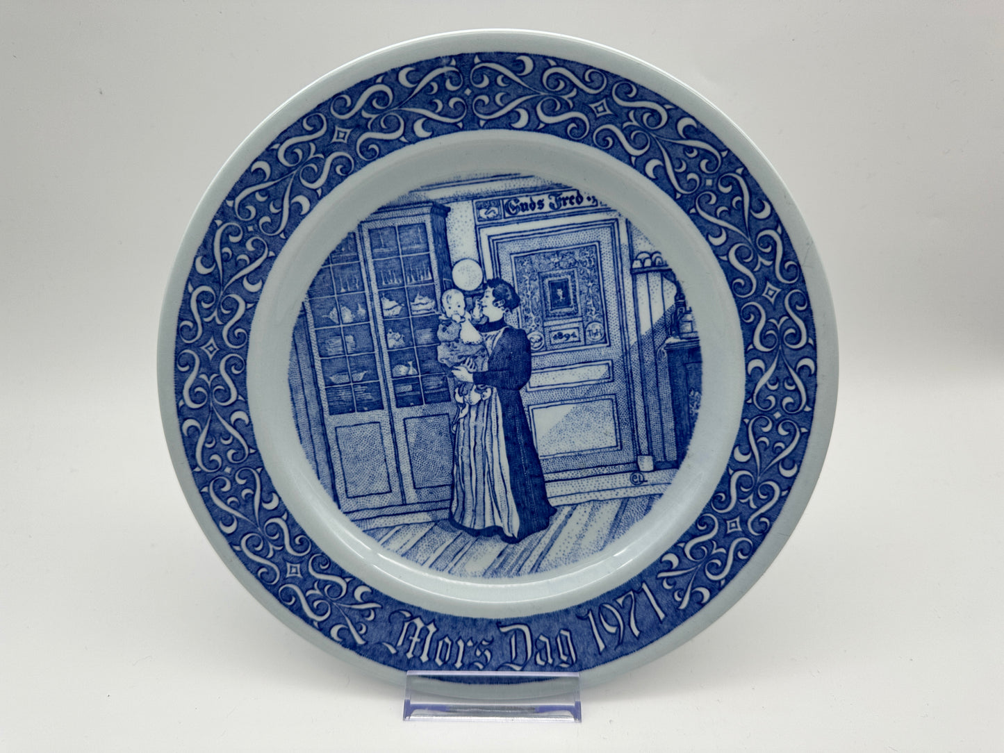 Rörstrand - Mothers day plaque - 1971 & 1978 Scandinapan