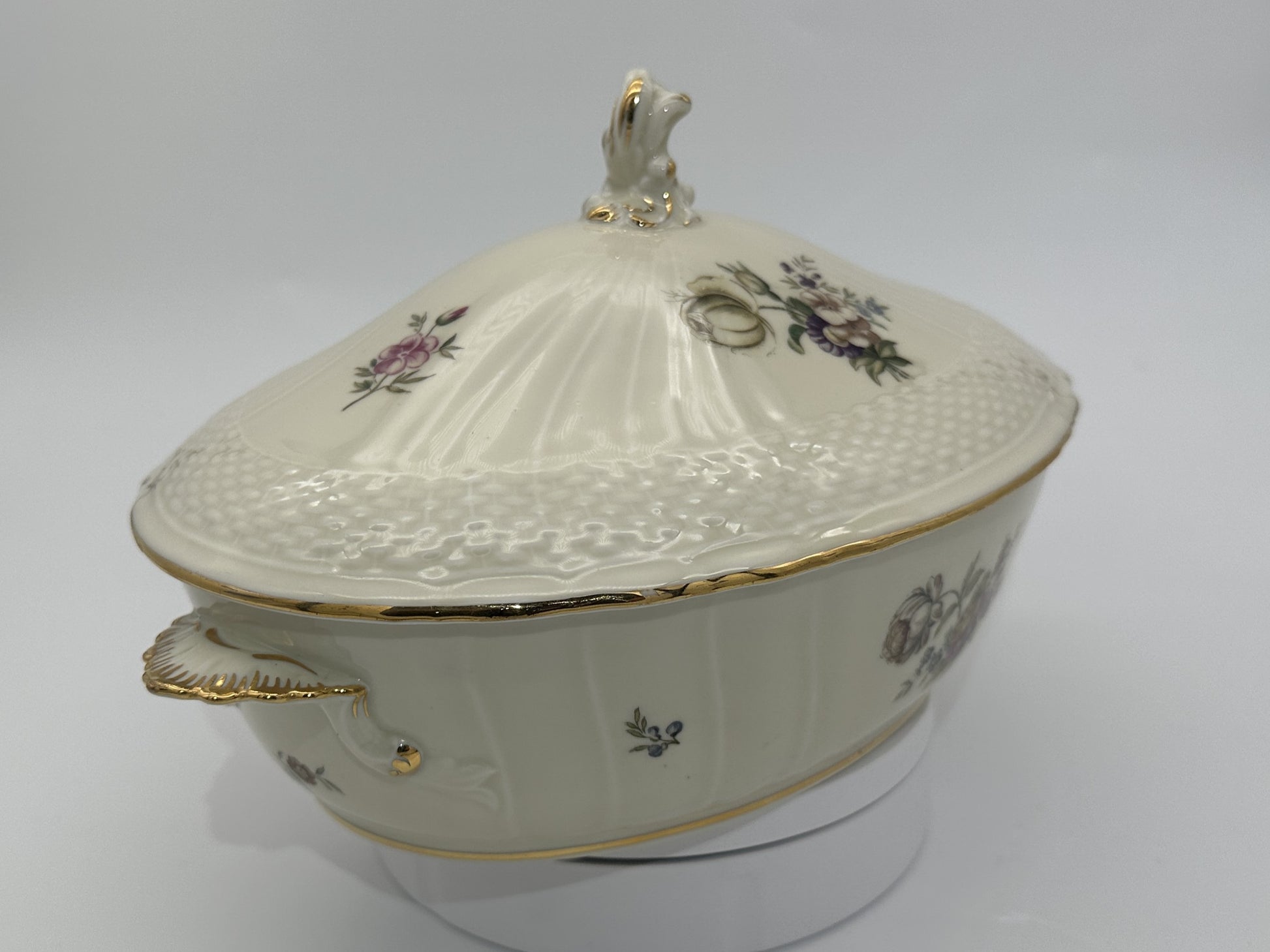 Royal Copenhagen - Frijsenborg - Oval lided bowl - 910/1702 - 1951 Scandinapan