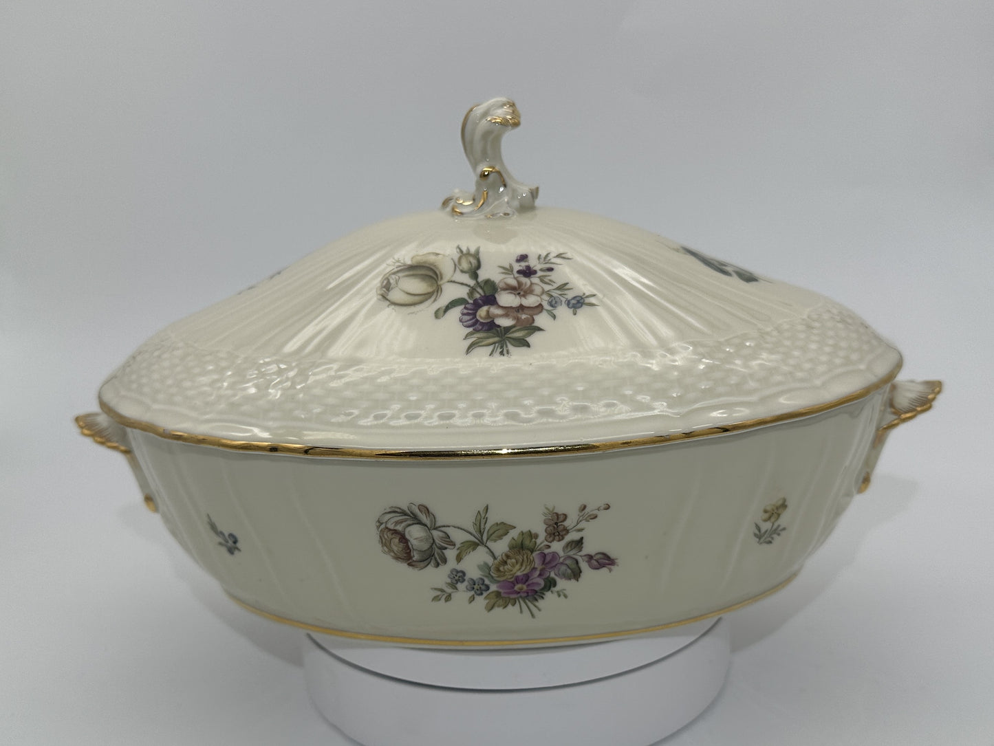 Royal Copenhagen - Frijsenborg - Oval lided bowl - 910/1702 - 1951 Scandinapan