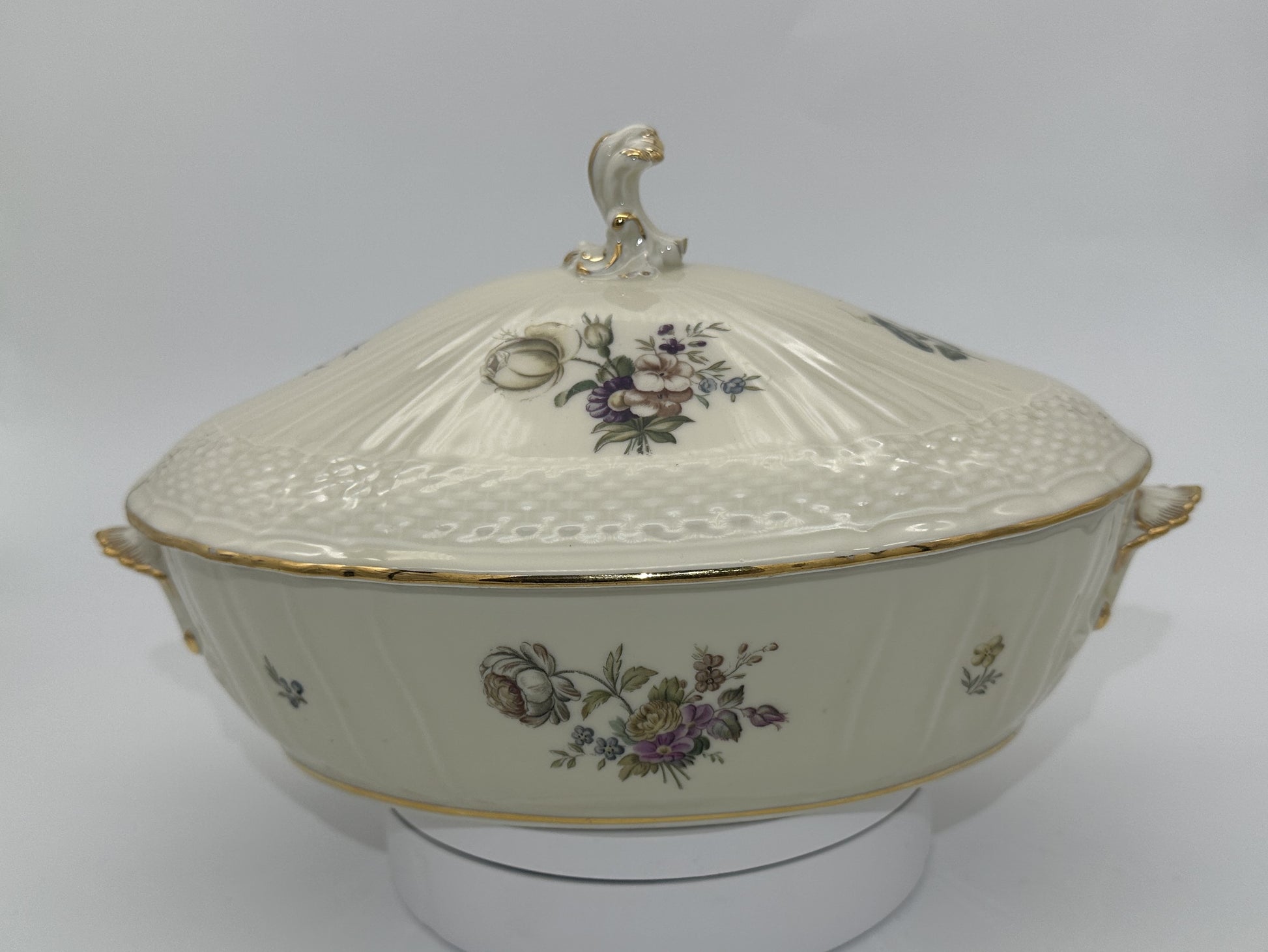 Royal Copenhagen - Frijsenborg - Oval lided bowl - 910/1702 - 1951 Scandinapan