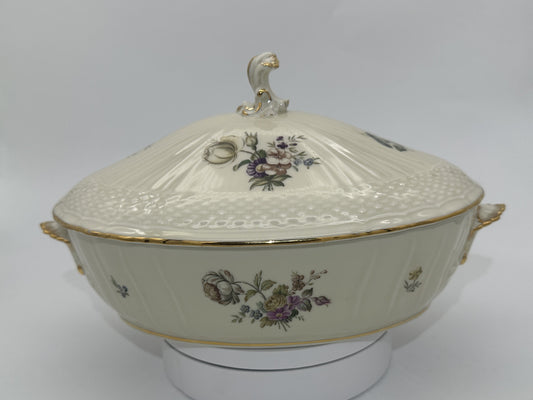 Royal Copenhagen - Frijsenborg - Oval lided bowl - 910/1702 - 1951 Scandinapan