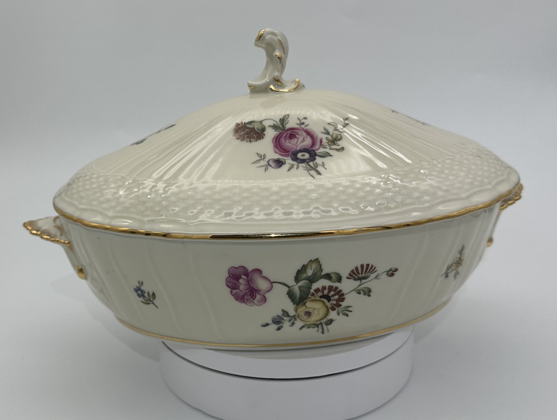 Royal Copenhagen - Frijsenborg - Oval lided bowl - 910/1702 - 1951 Scandinapan