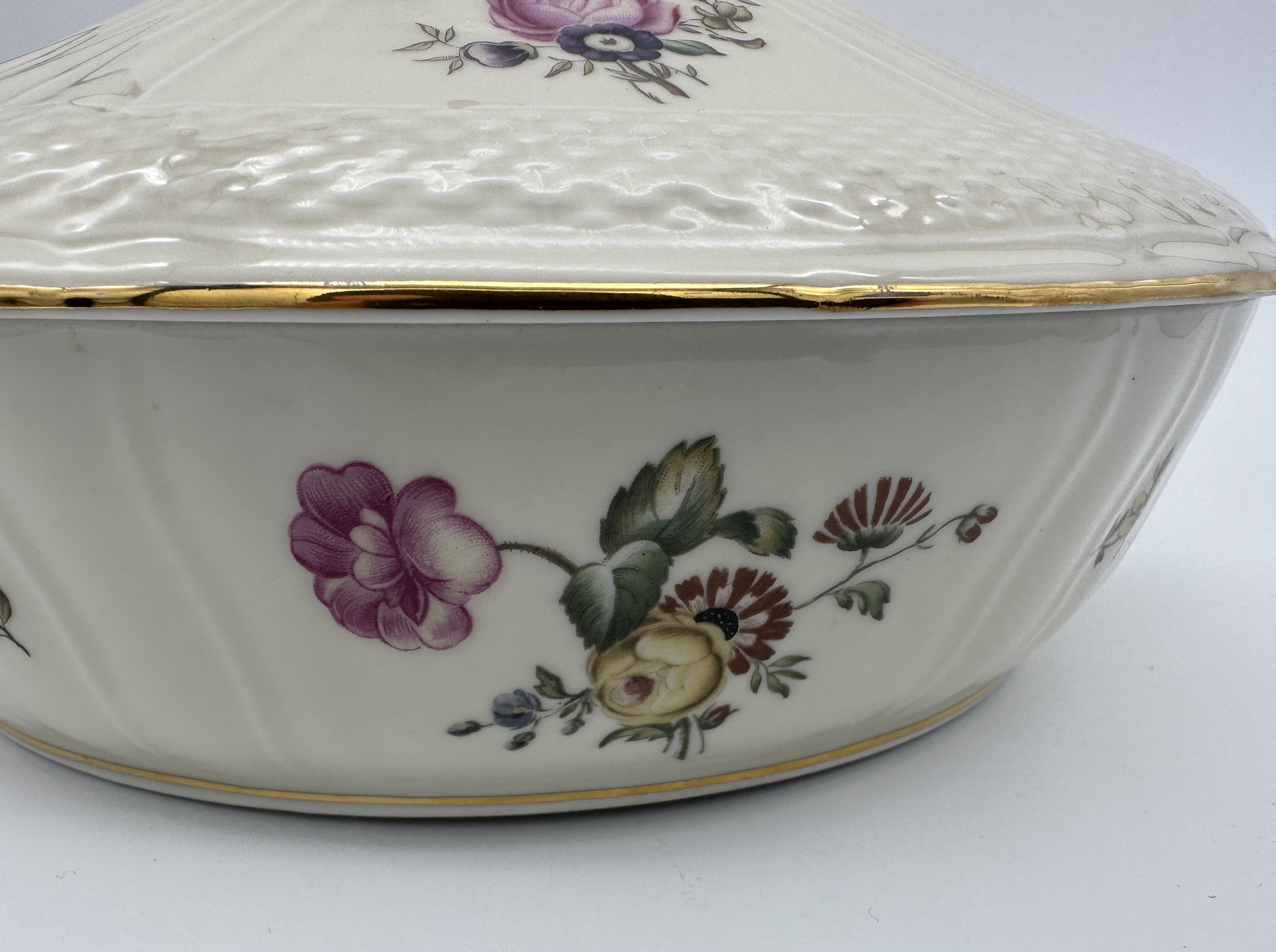 Royal Copenhagen - Frijsenborg - Oval lided bowl - 910/1702 - 1951 Scandinapan