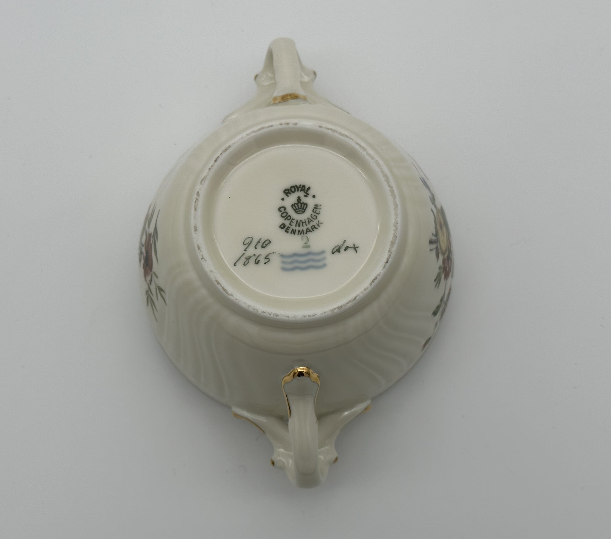 Royal Copenhagen - Frijsenborg - Sugar bowl - No 1865 - 1953 Scandinapan