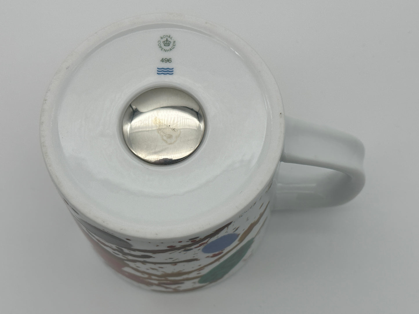 Royal Copenhagen - Year mug - 2003 - Large - Doris Bloom Scandinapan
