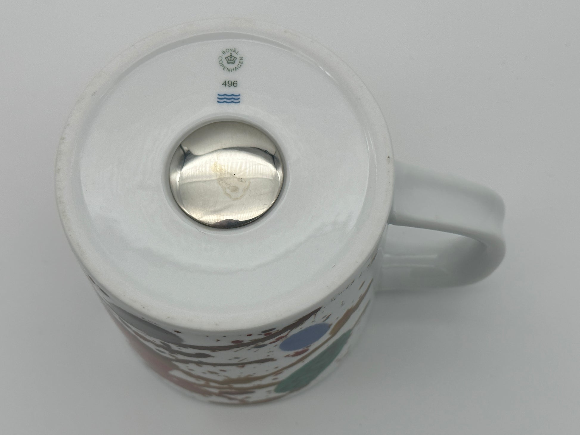 Royal Copenhagen - Year mug - 2003 - Large - Doris Bloom Scandinapan