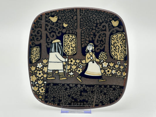 Arabia - Year plate 1977 - 20cm Scandinapan