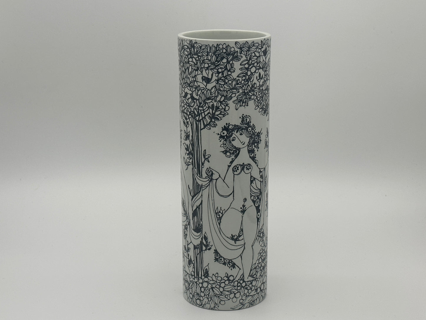 Bjørn Wiinblad - Vase - Three Graces - 3159-1317 - 28cm Scandinapan