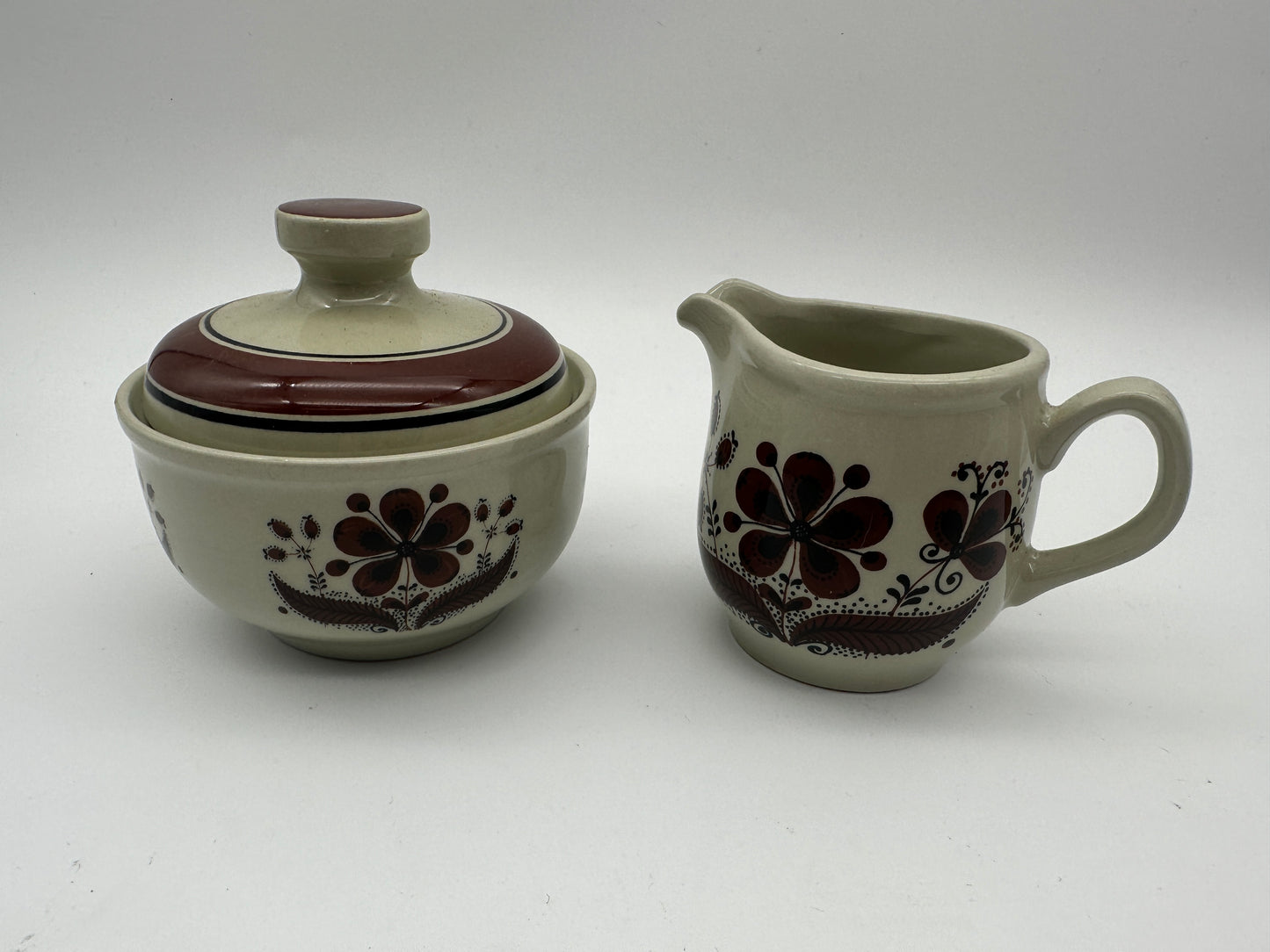 Figgjo Flint - Hedda - Sugar bowl and Creamer set Scandinapan