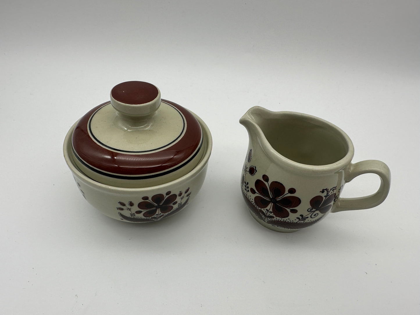 Figgjo Flint - Hedda - Sugar bowl and Creamer set Scandinapan