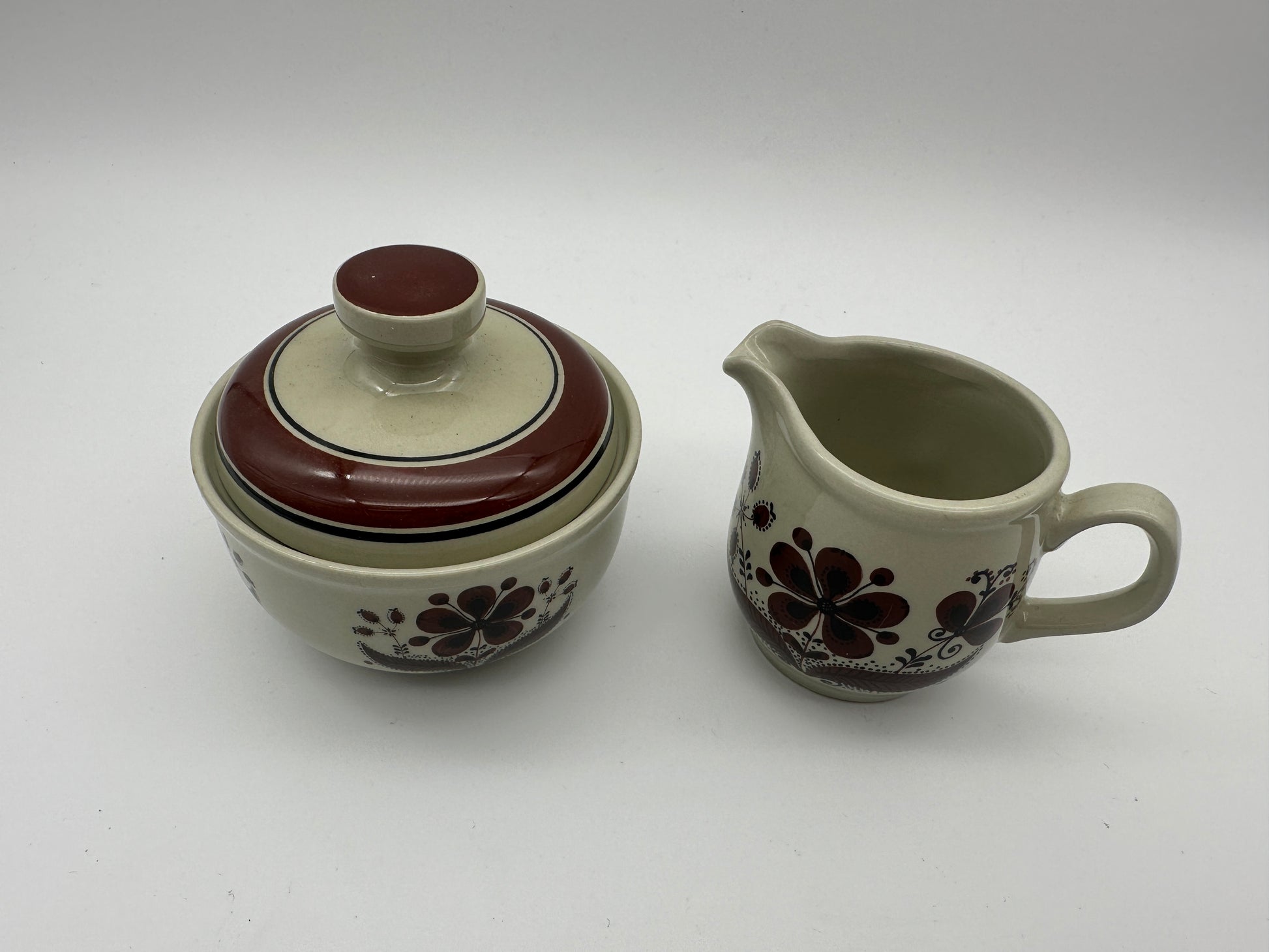 Figgjo Flint - Hedda - Sugar bowl and Creamer set Scandinapan