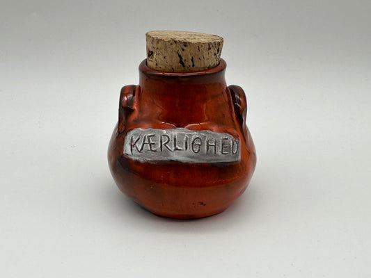 Frølich Denmark Ceramics - Cute Jar - Love Scandinapan