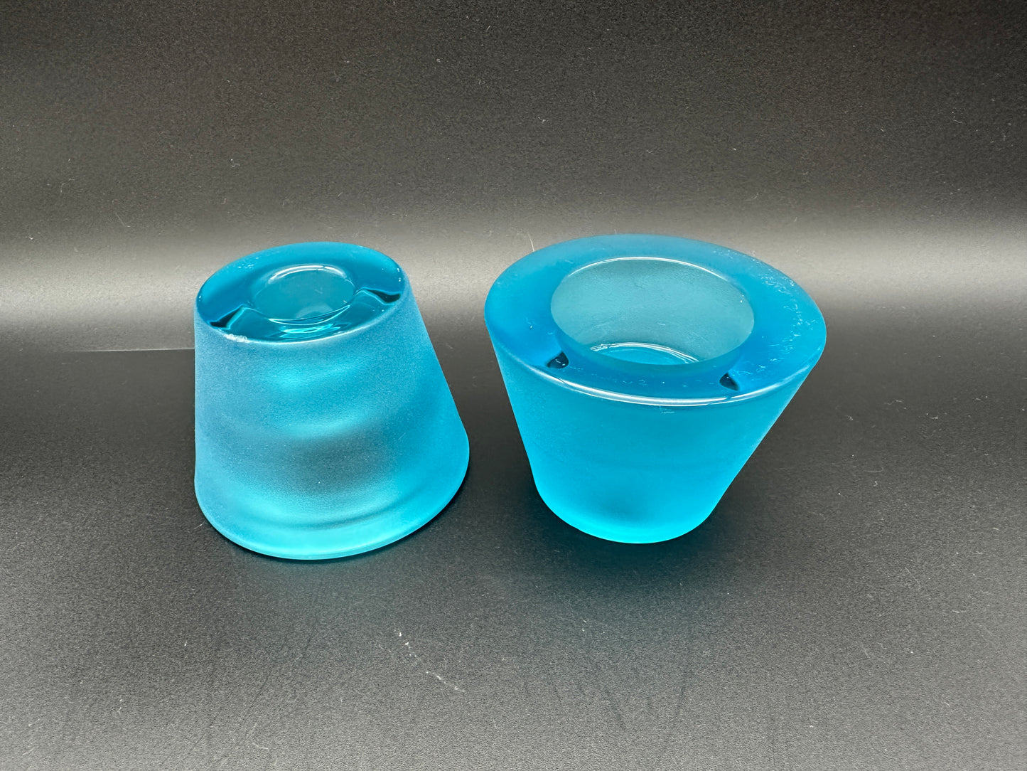 Holmegaard - POP - Candle holder - Turquoise Scandinapan