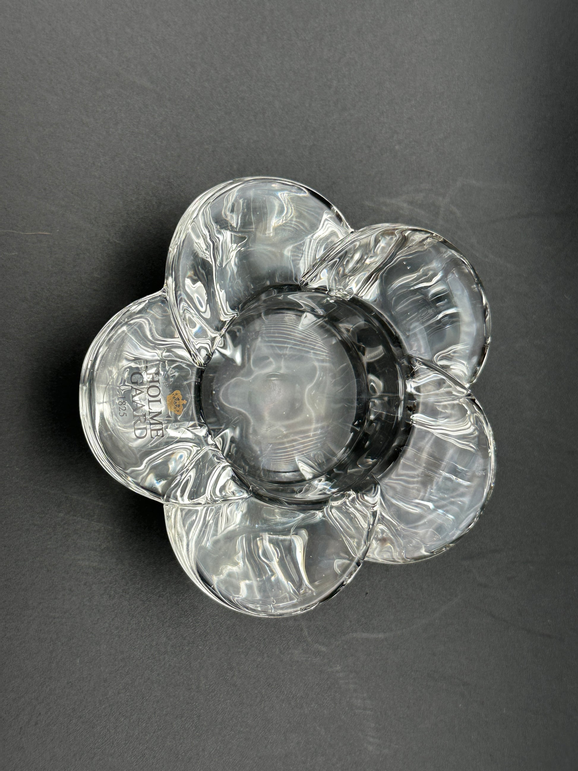 Holmegaard - Tea candle holder - Flower Scandinapan