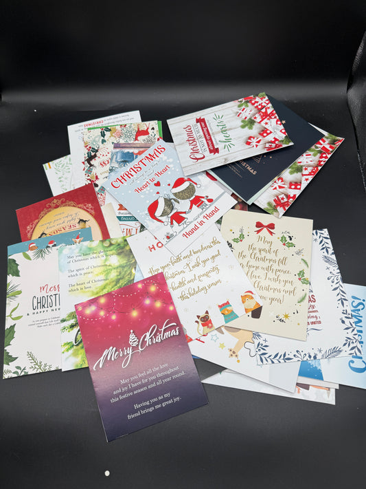 🎄 Christmas Cards – 30 Pack with Envelopes 🎁