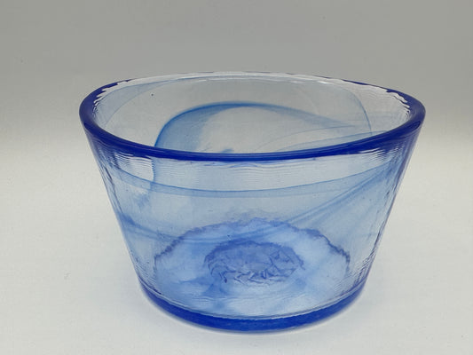 Kosta Boda - Mine - Bowl - Blue Scandinapan