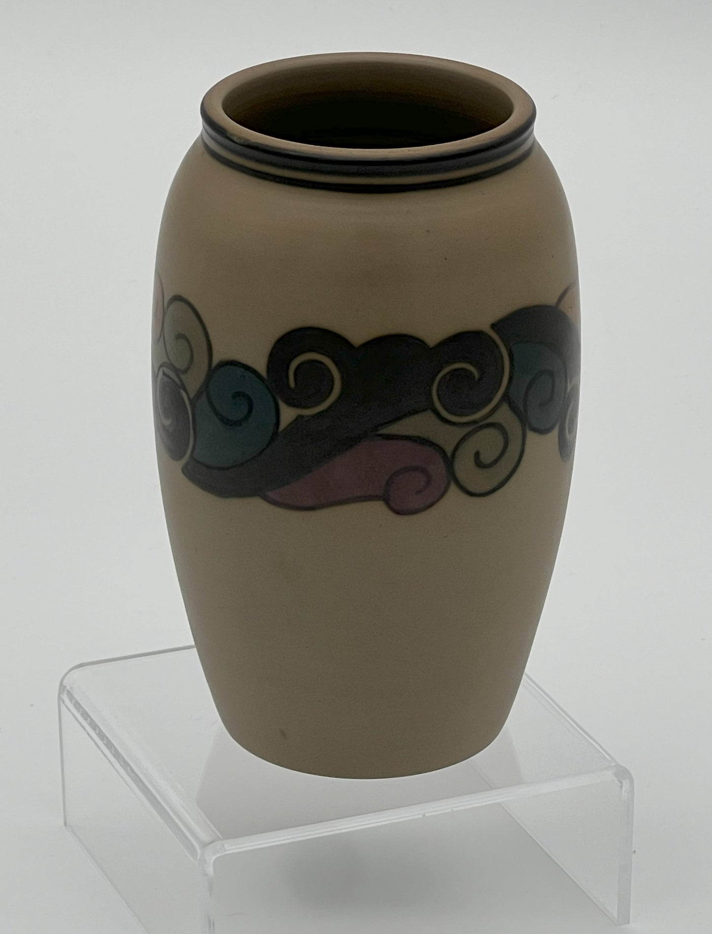 Lauritz Hjorth - Bornholm - Vase - Light brown Scandinapan