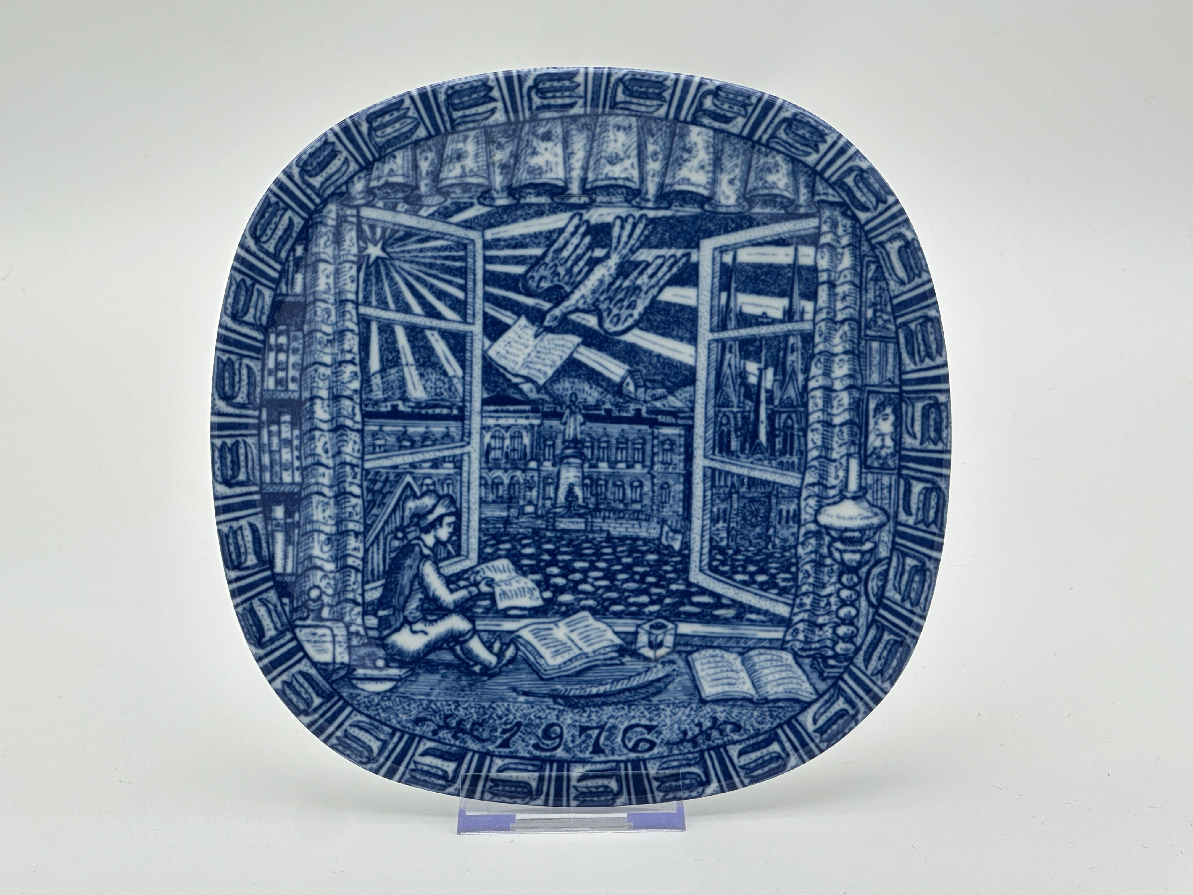 Rörstrand - Christmas - year plate - 1976 - 19.5cm – Scandinapan