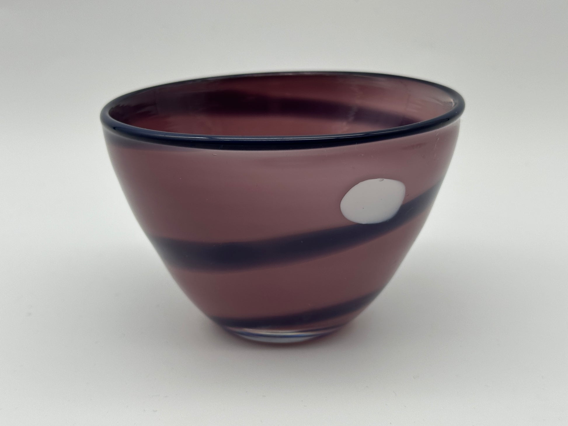 Søholm - Bowl - Art Glass - Purple Scandinapan