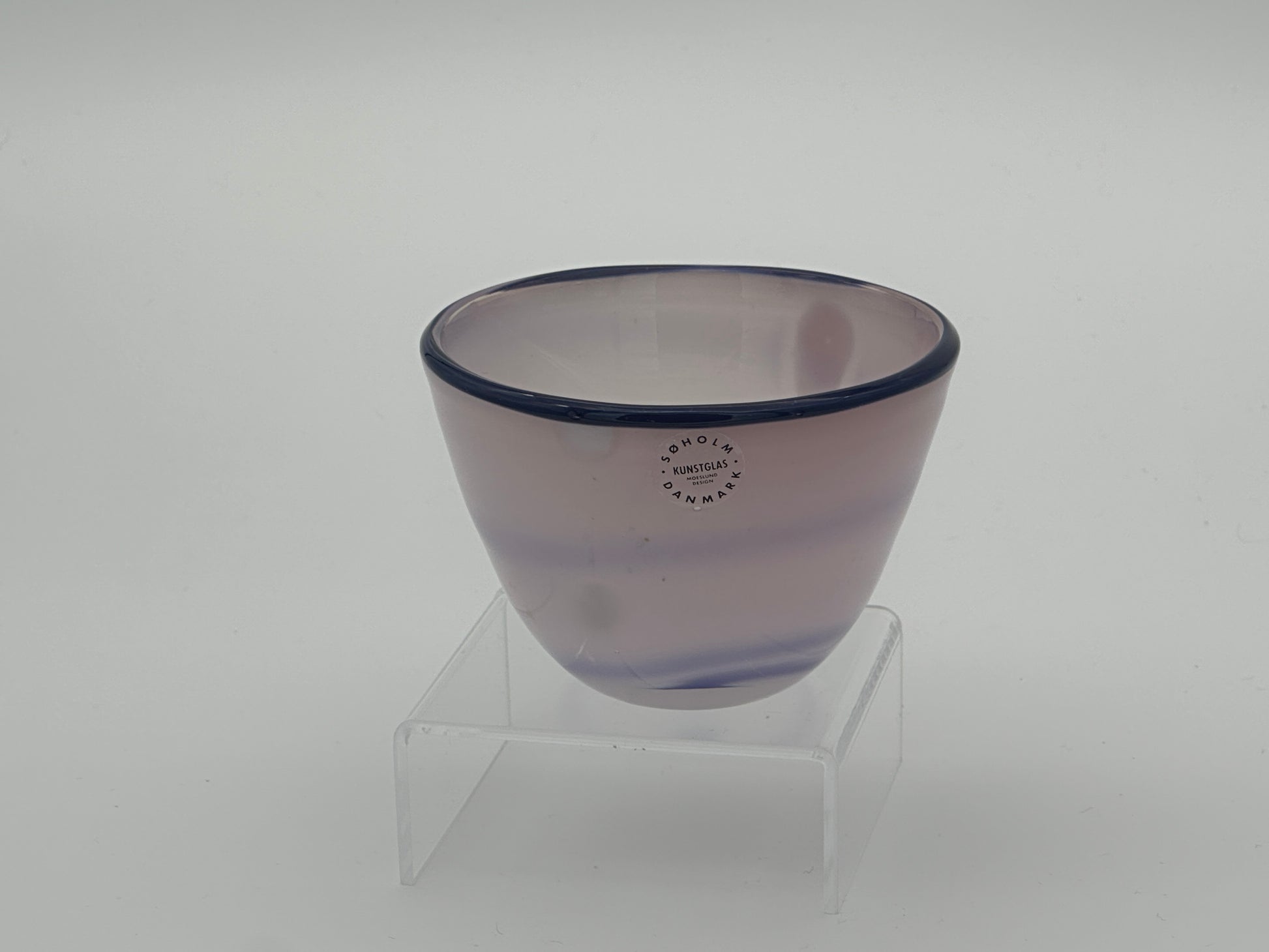 Søholm - Glass bowl - Purple - Ø10cm Scandinapan